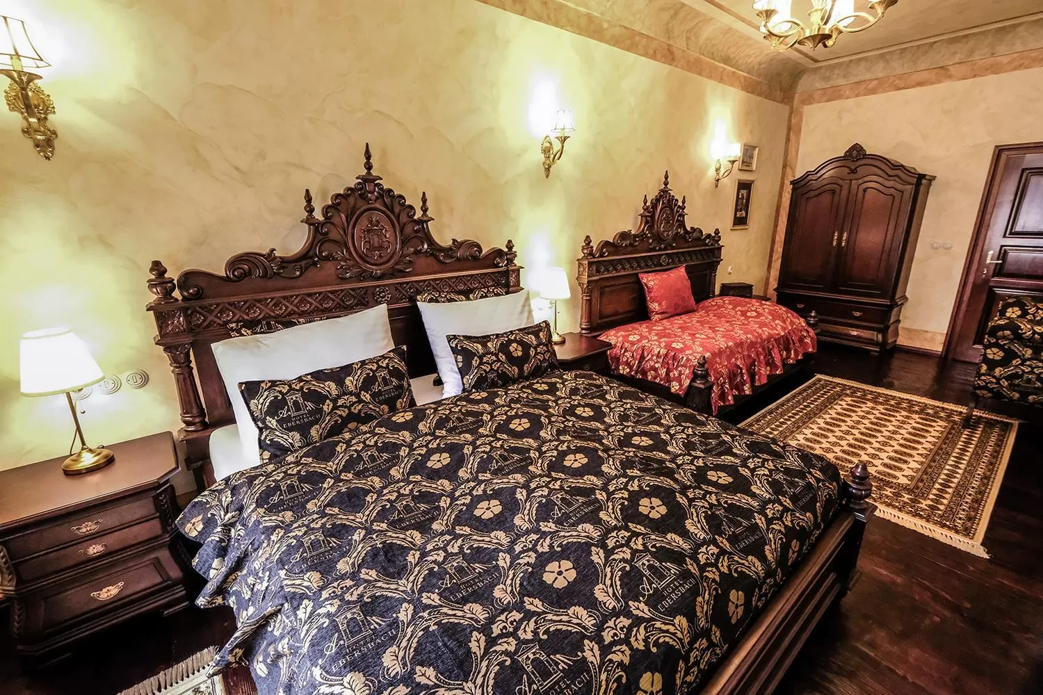 Photo of the whole room, Bed in Hotel Ebersbach