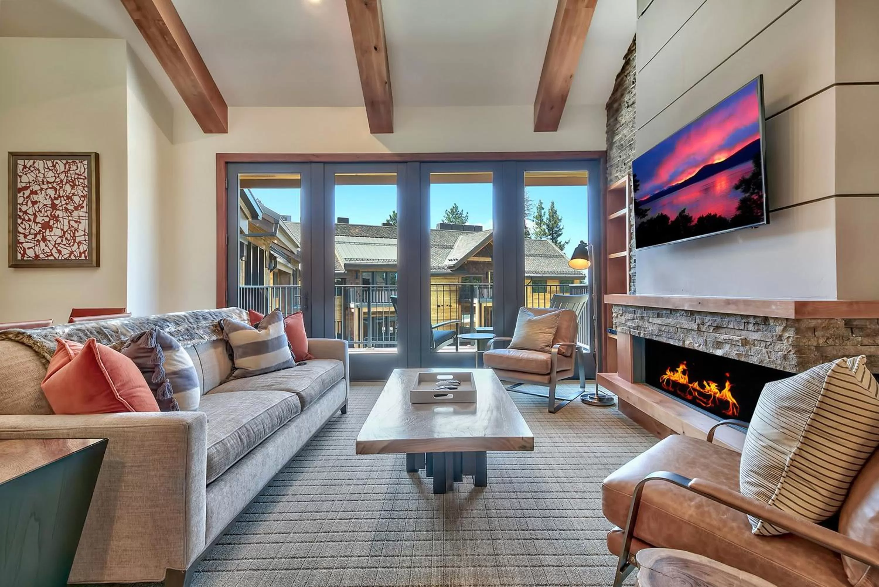 Living room in Zalanta, A Vail Resorts Property
