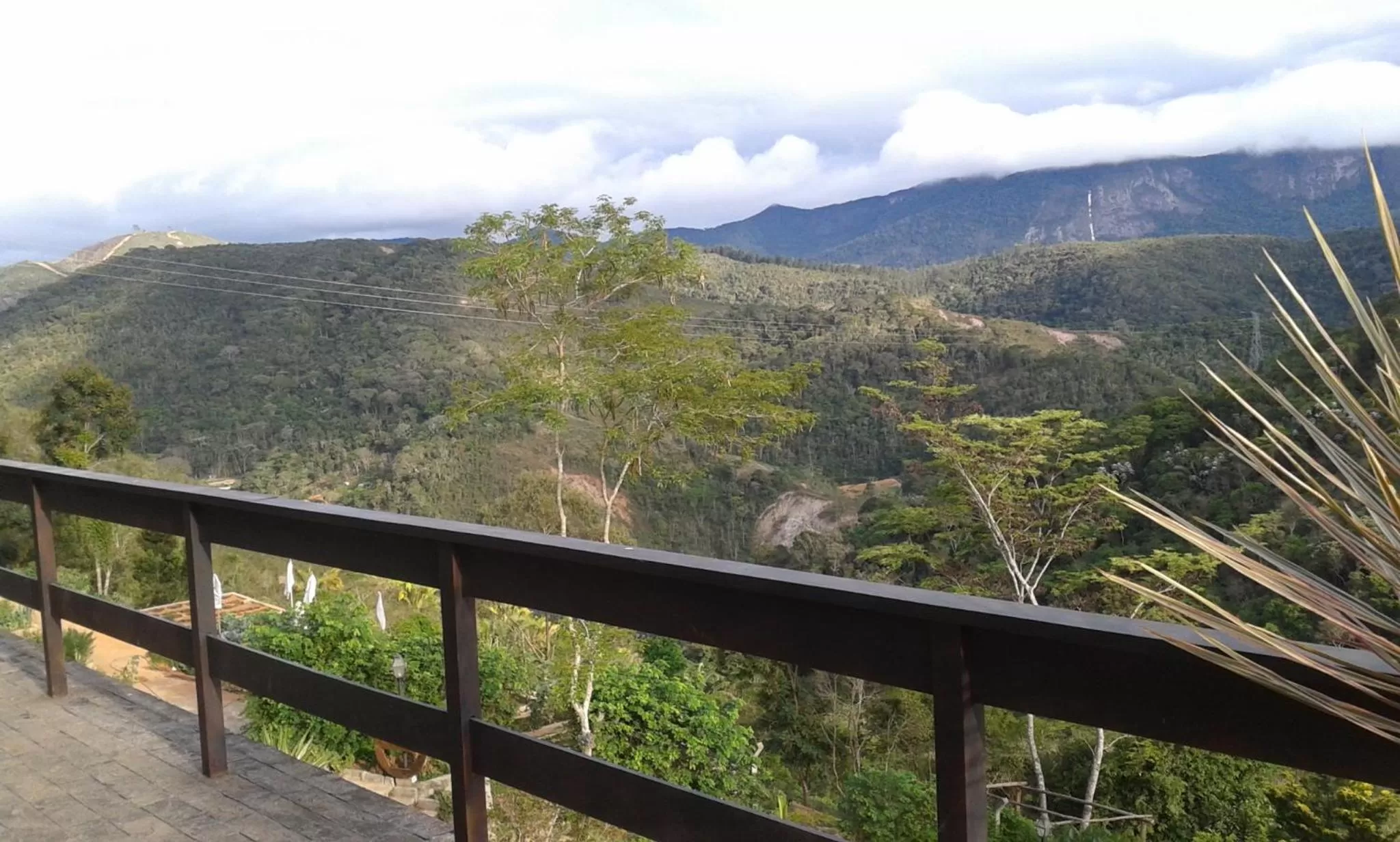 Mountain view in Pousada R.N.C. Nosso Paraíso