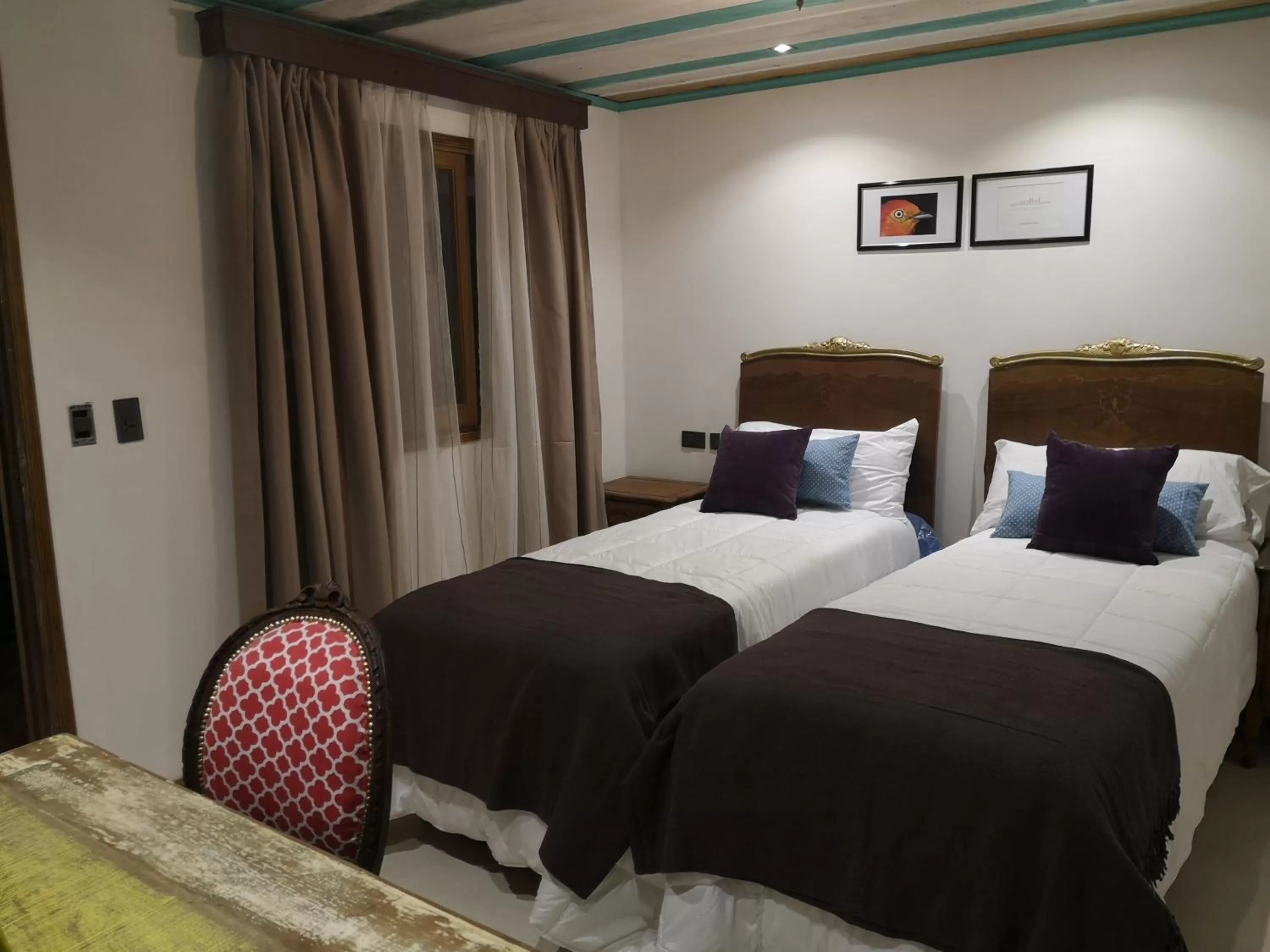 Bed in Rincón Escondido B&B