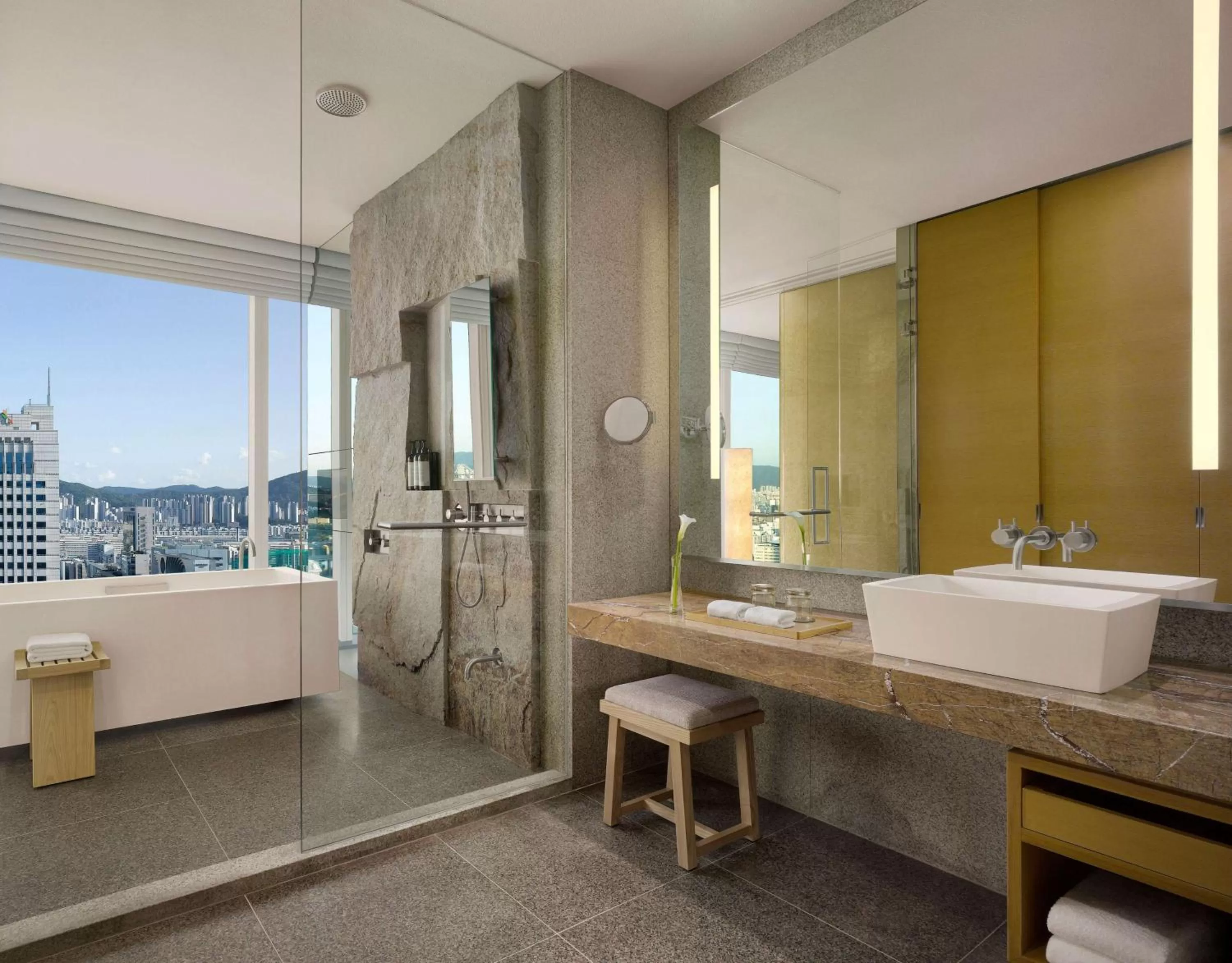Bathroom in Park Hyatt Seoul