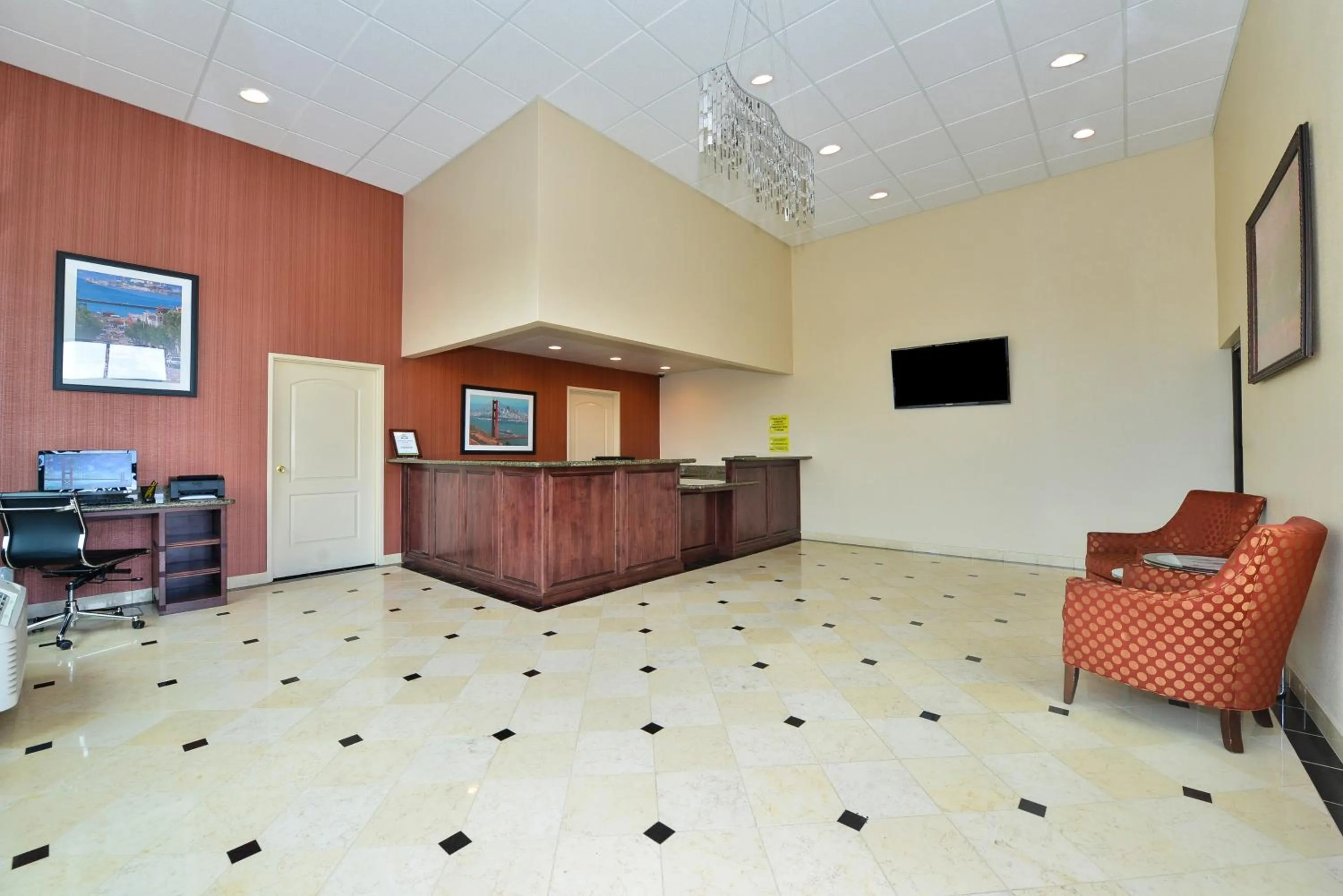 Lobby or reception in Super 8 by Wyndham Vallejo/Napa Valley