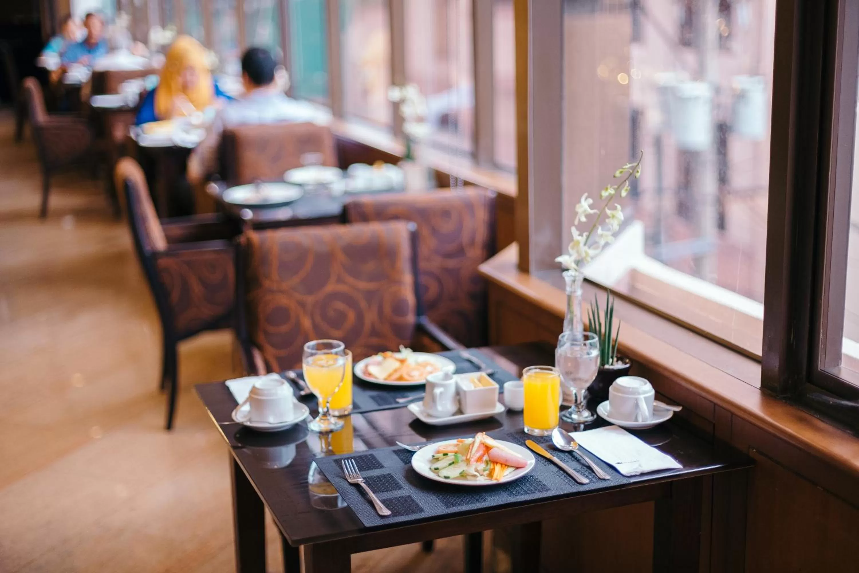 Buffet breakfast in City Garden Hotel Makati