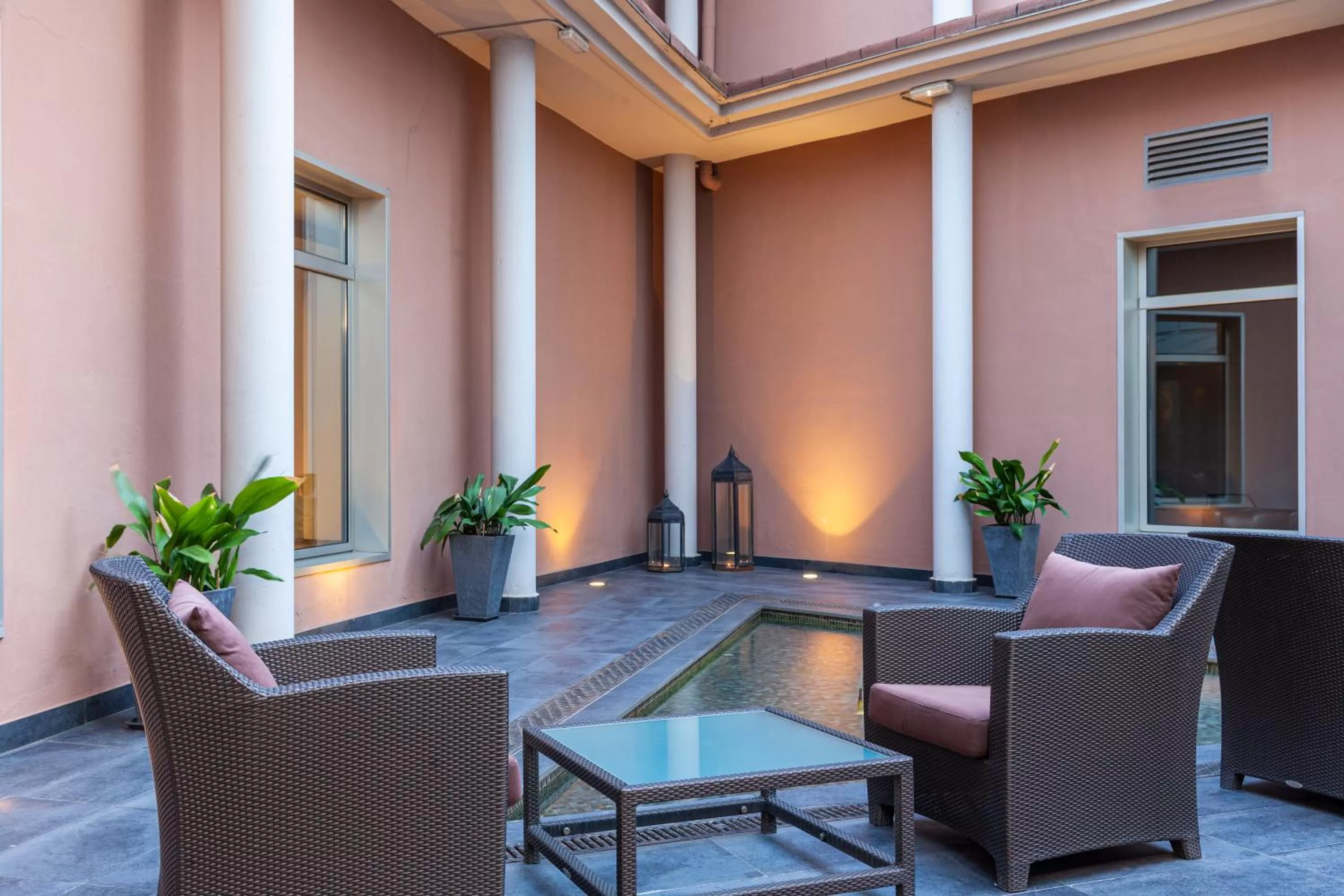 Patio in Porcel Torneo