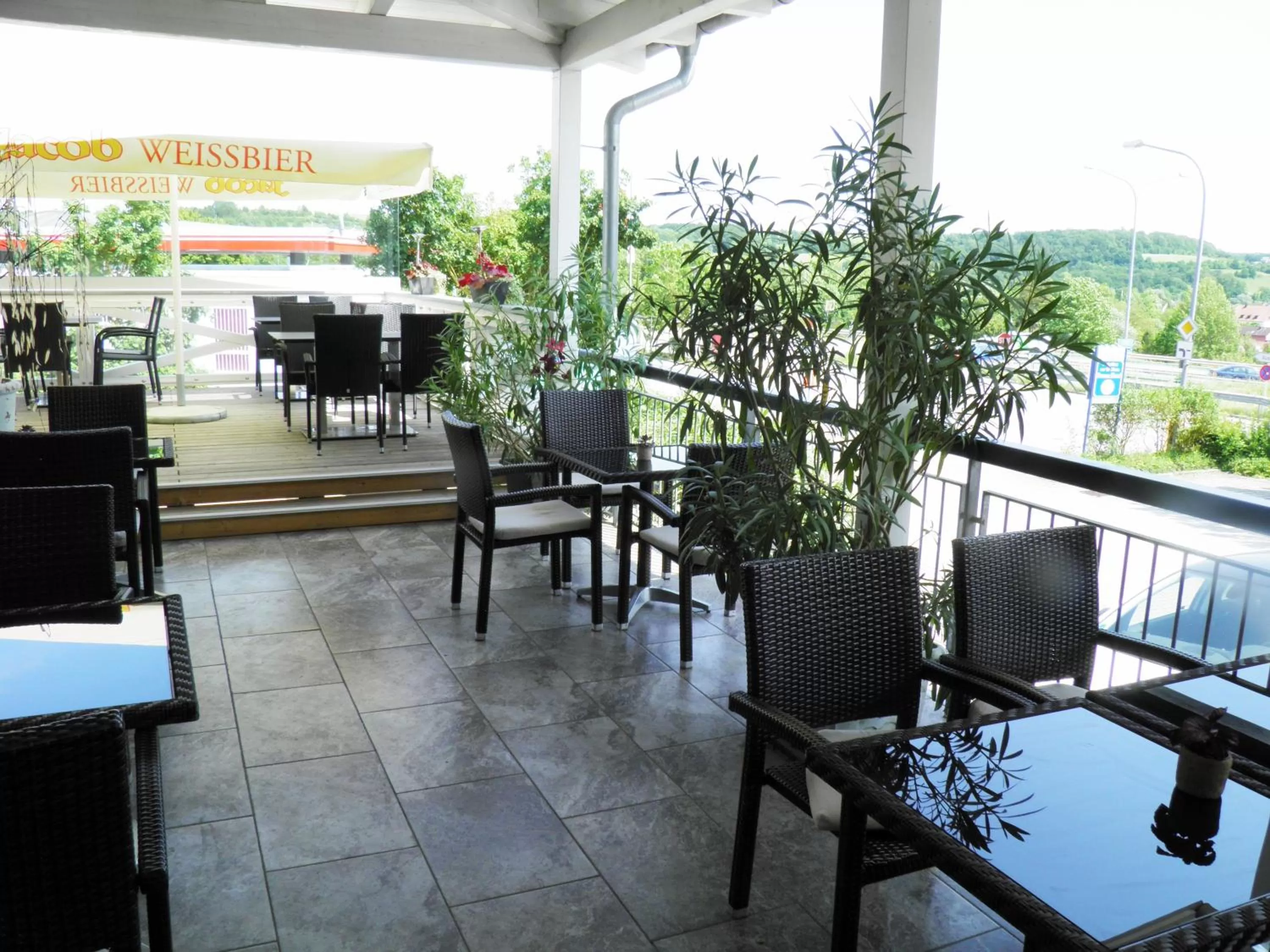 View (from property/room), Restaurant/Places to Eat in Donau-Hotel