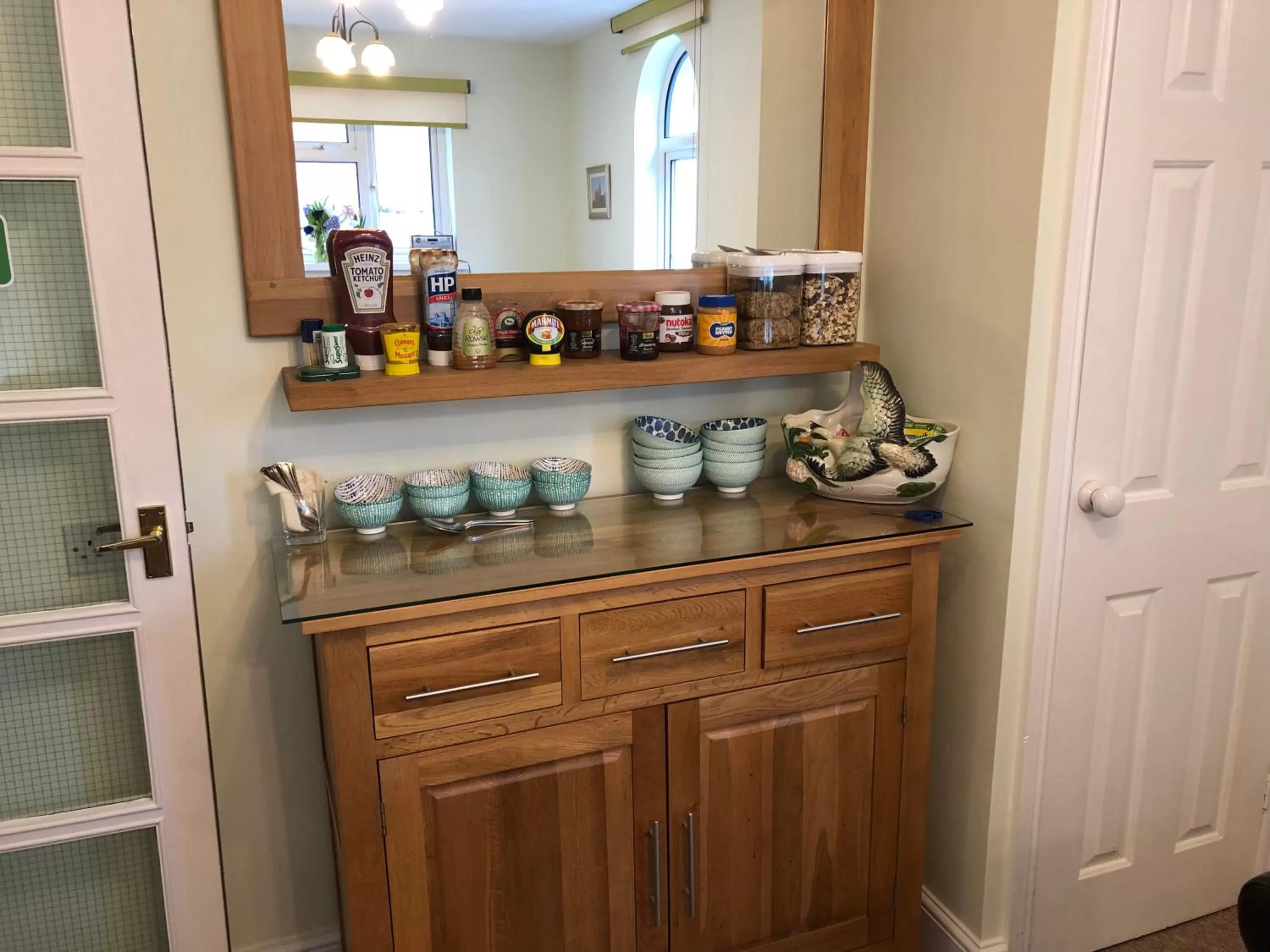 Dining area in Websters Bed & Breakfast
