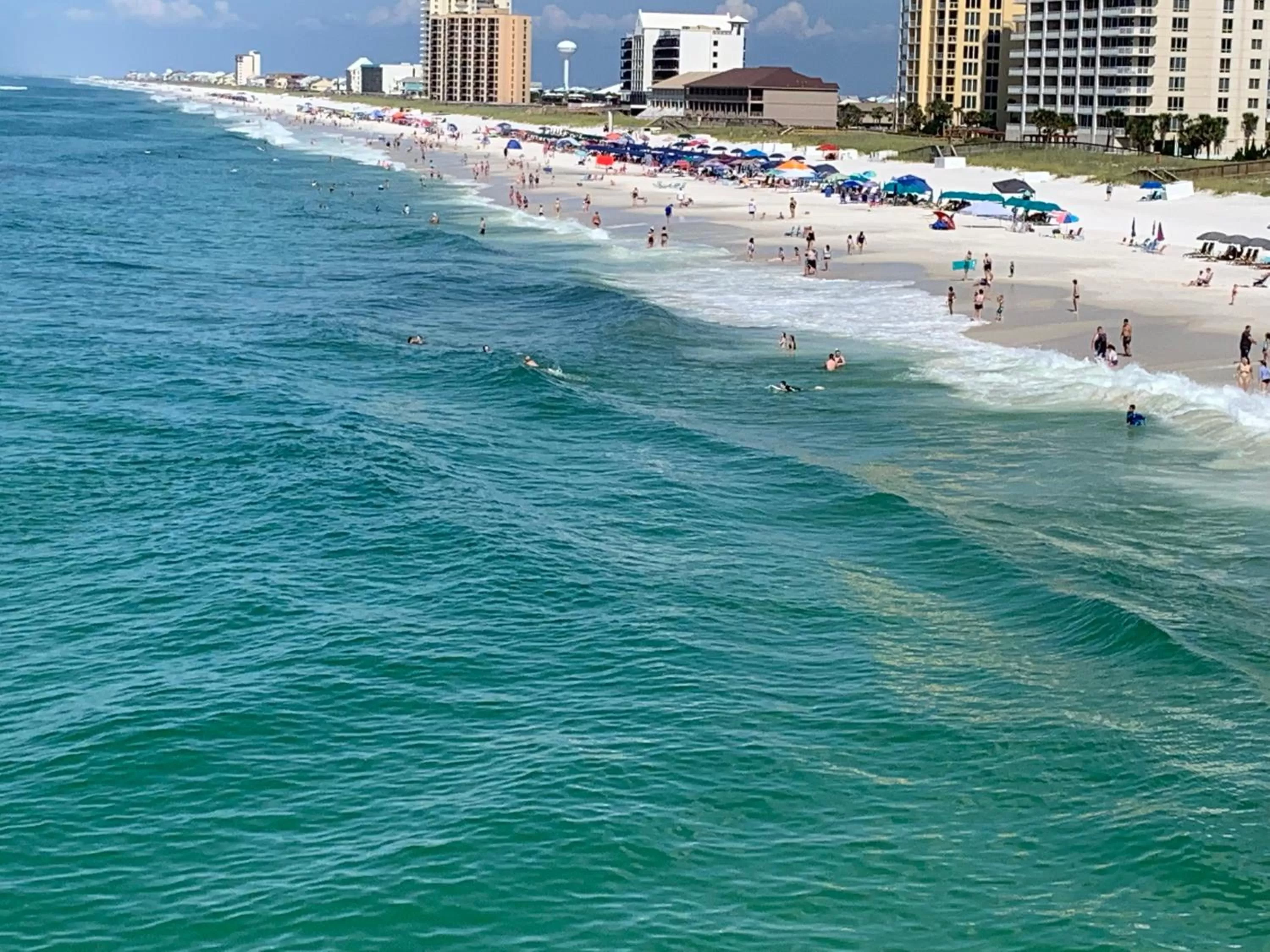 Beach in Gulf Island Condos
