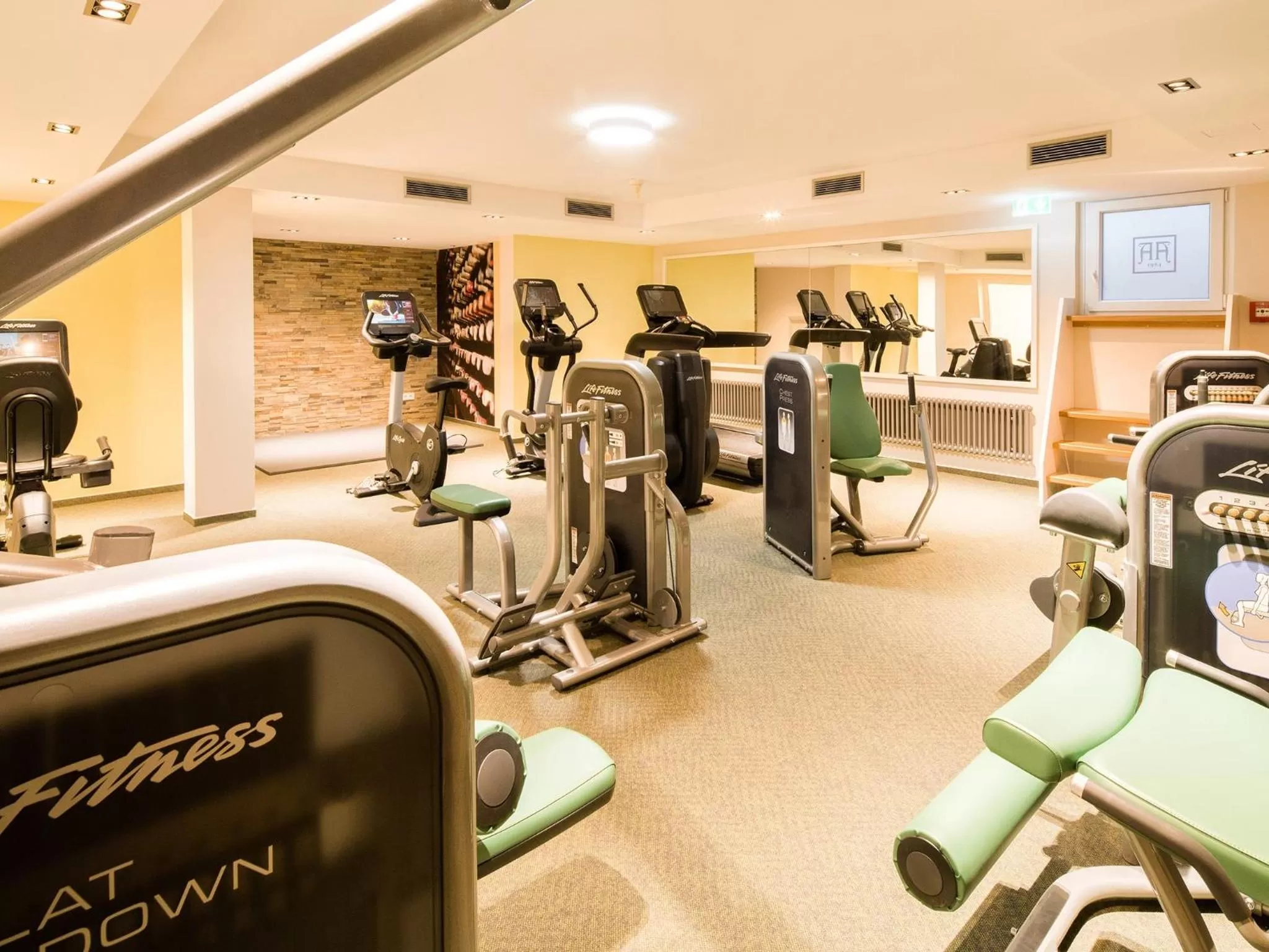 Fitness centre/facilities in Hotel Landhaus Ammann