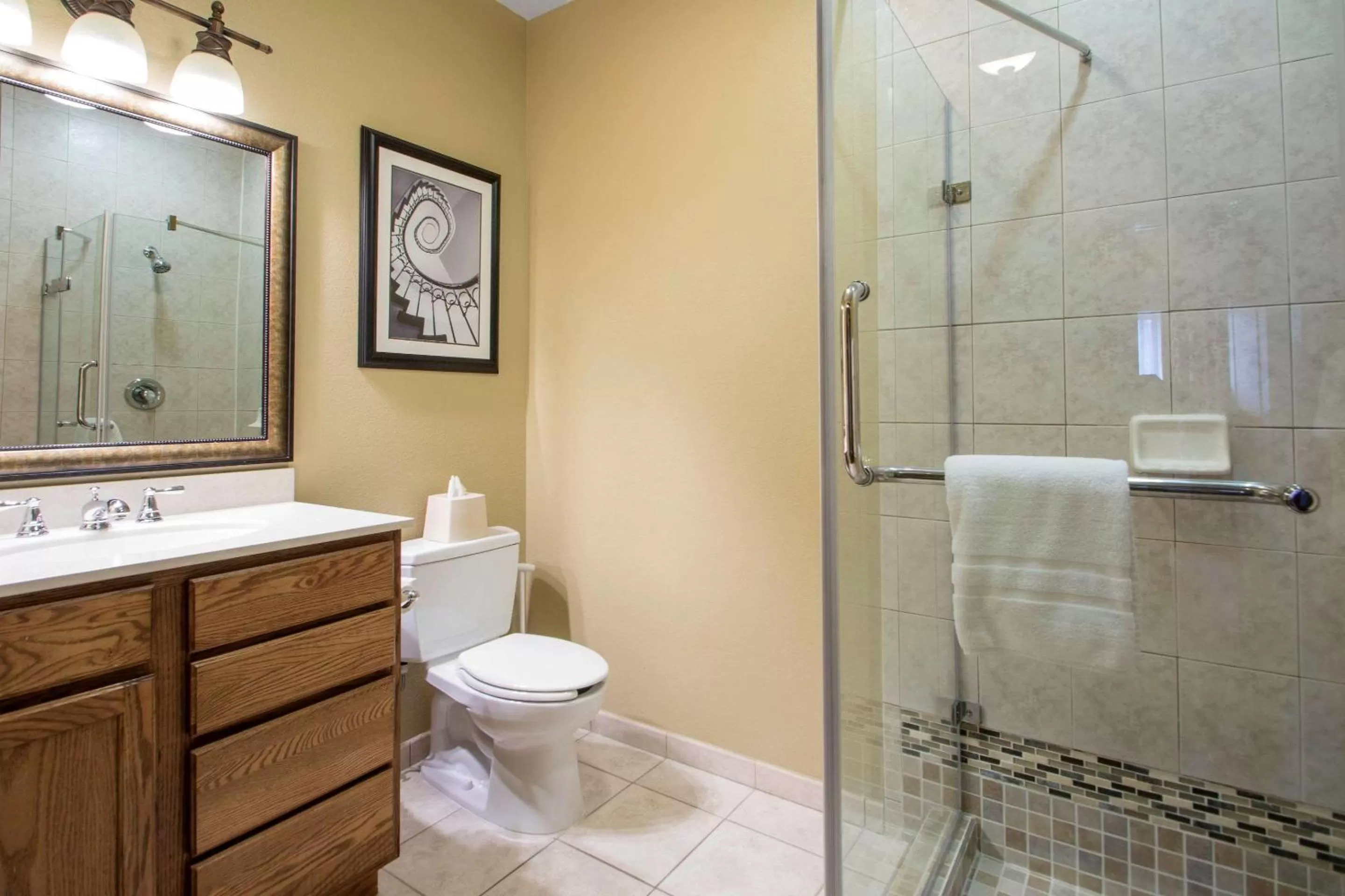 Bathroom in Bluegreen Vacations Odyssey Dells Resort