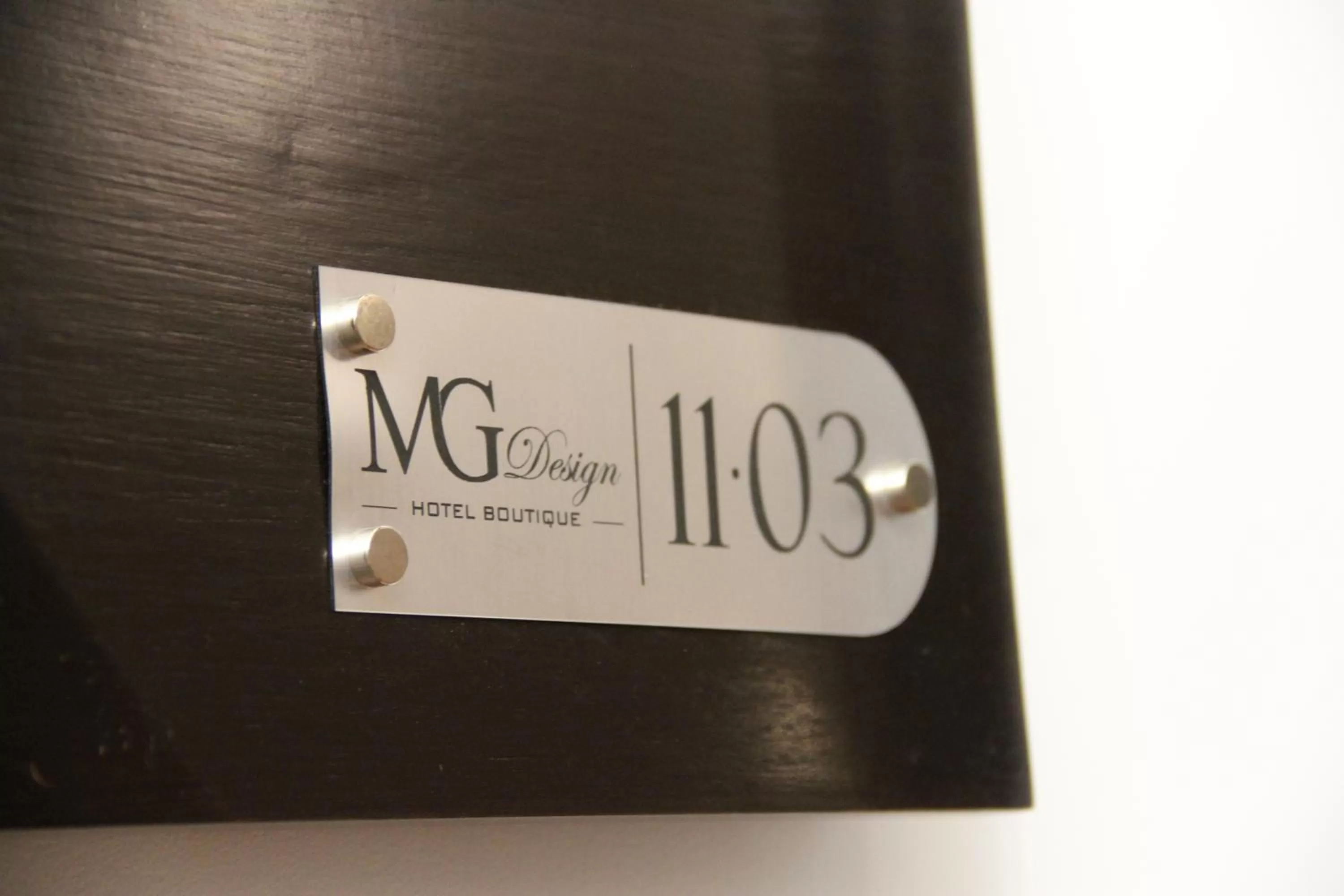 Logo/Certificate/Sign in MG Design Hotel Boutique