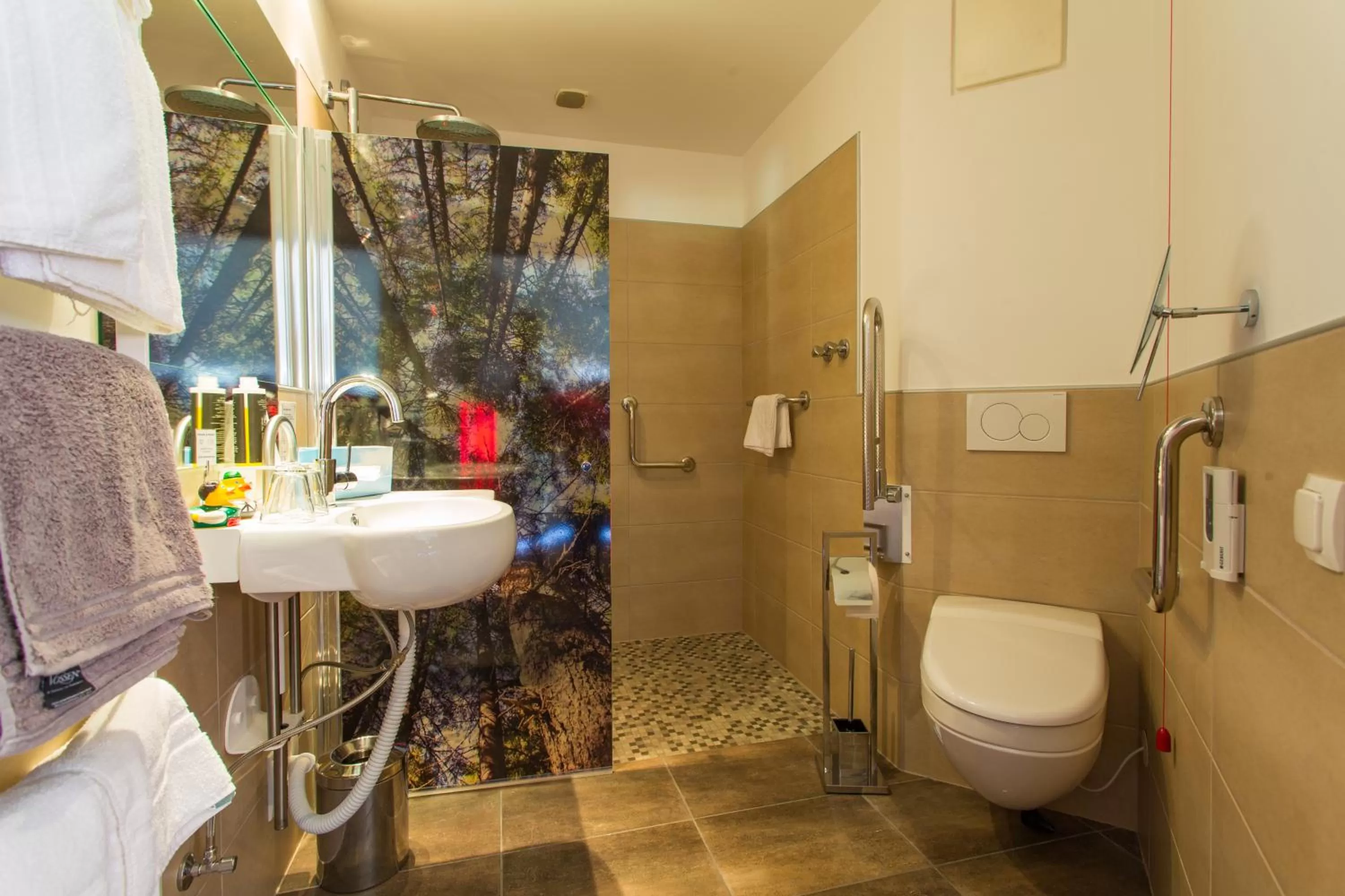 Shower in Hotel Kongress