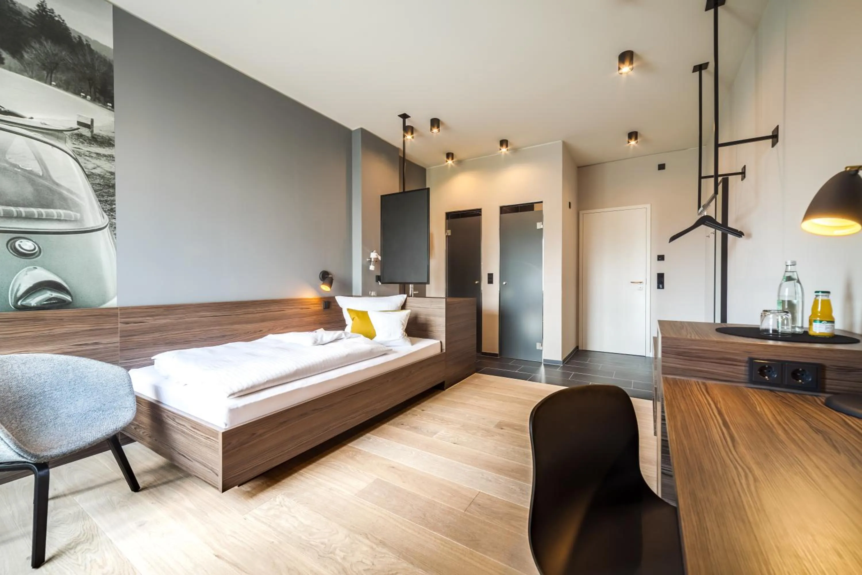 Photo of the whole room, Bed in Hotel Garni Maximilian