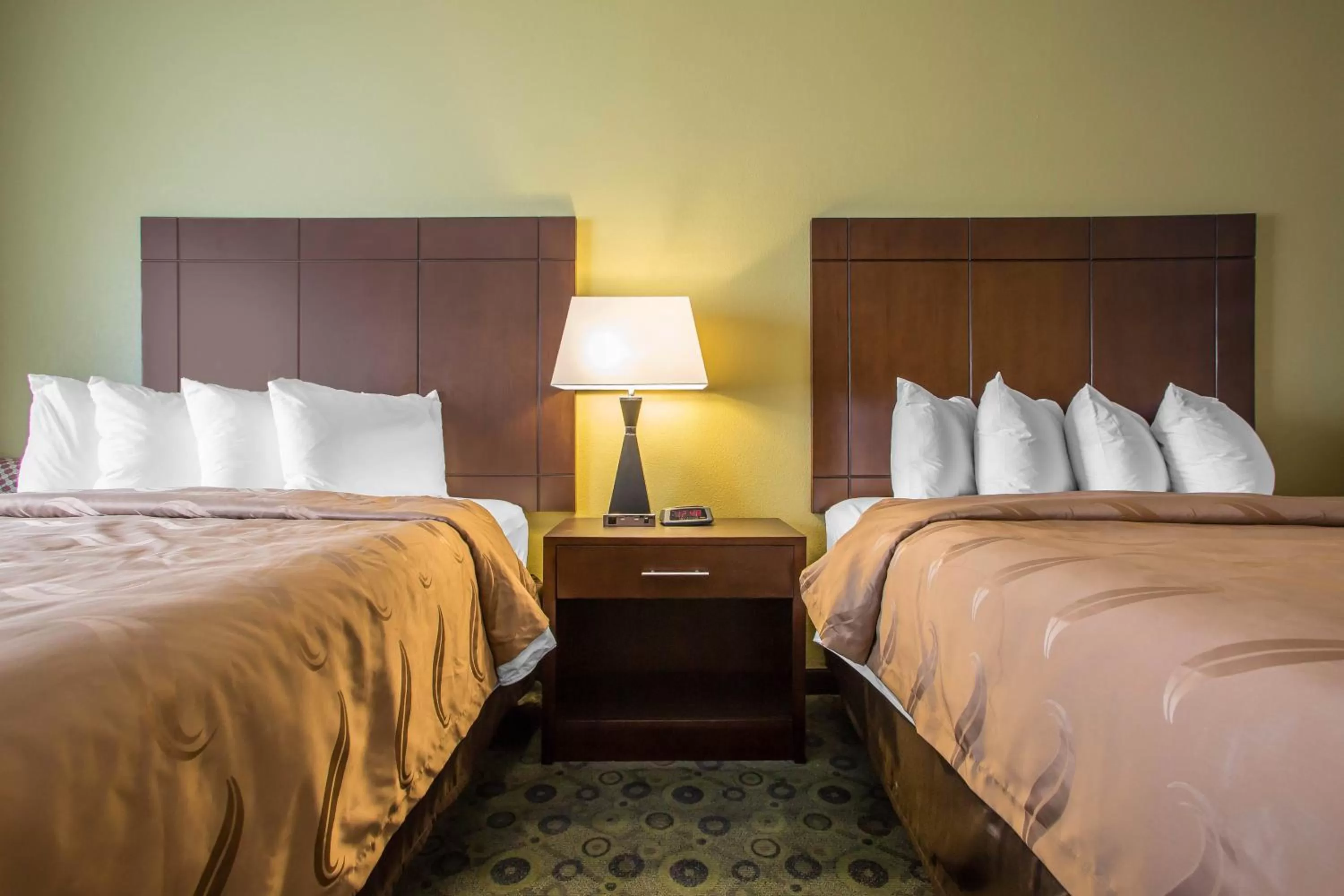 Queen Room with Two Queen Beds - Smoking in Quality Inn & Suites Bloomington I-55 and I-74