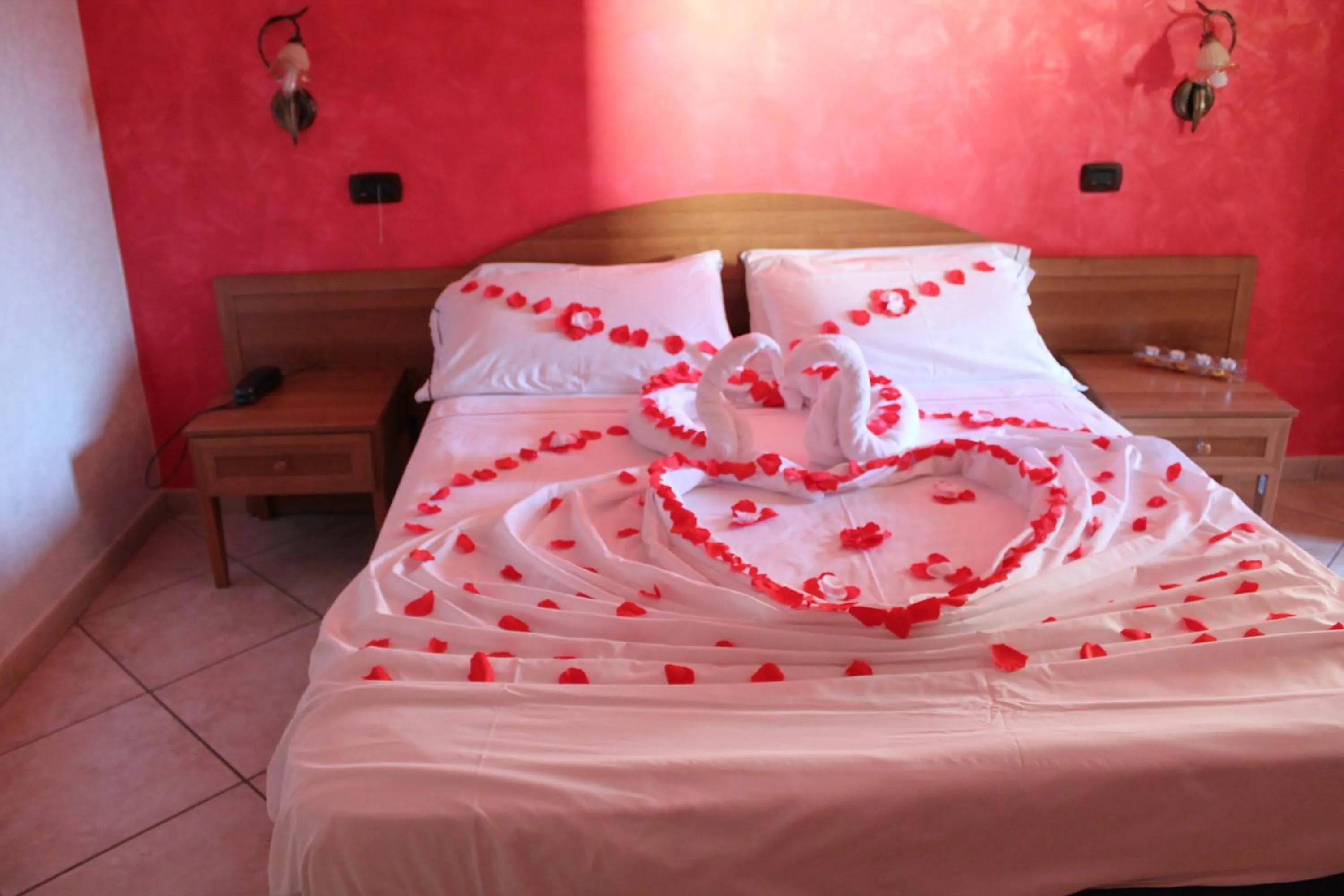 Decorative detail, Bed in Hotel Il Giardino degli Aranci