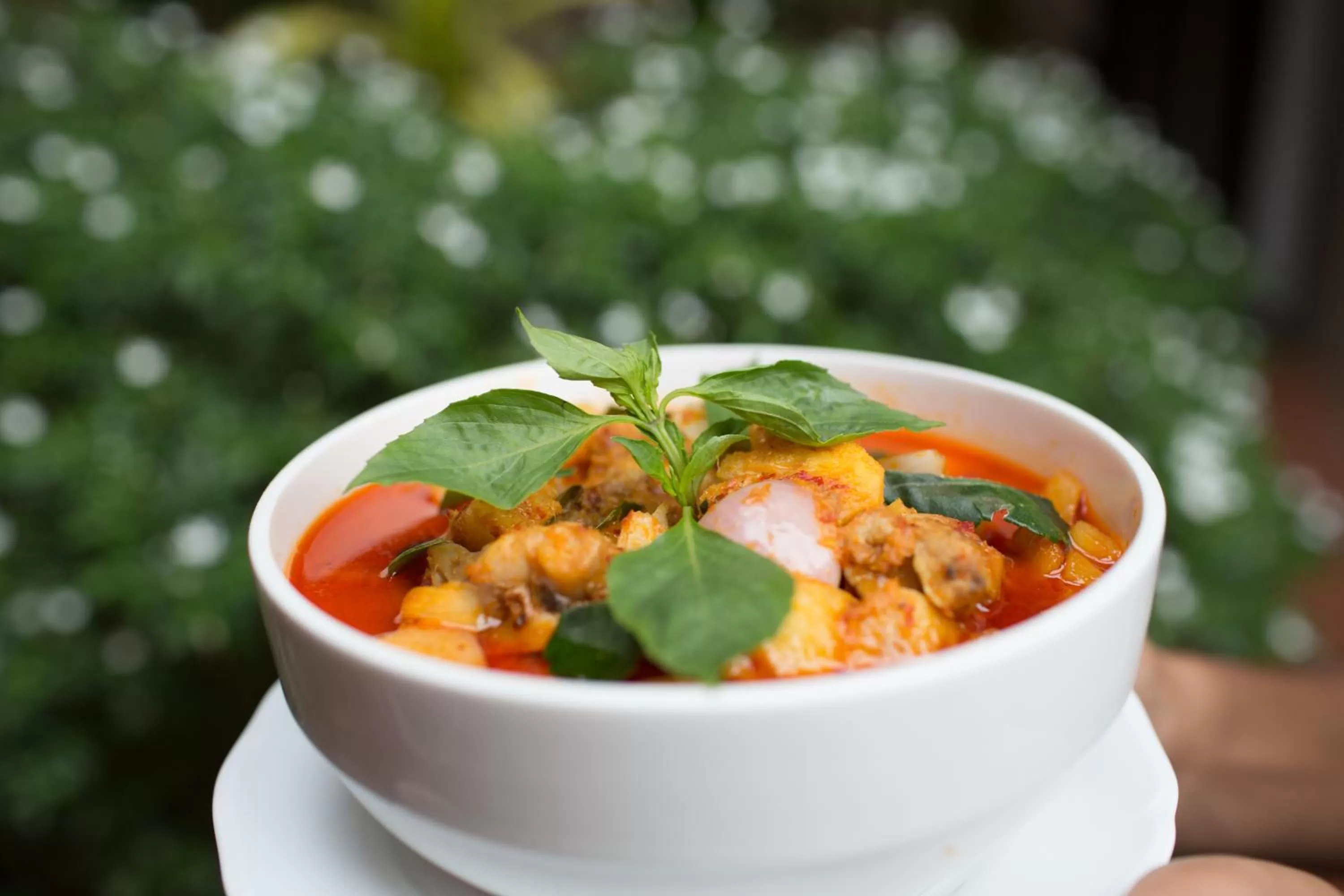 Food close-up in La Villa du Bonheur