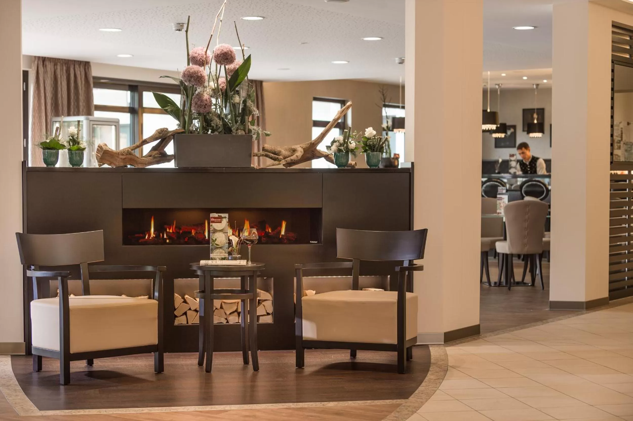 Lobby or reception in Johannesbad Hotel Königshof