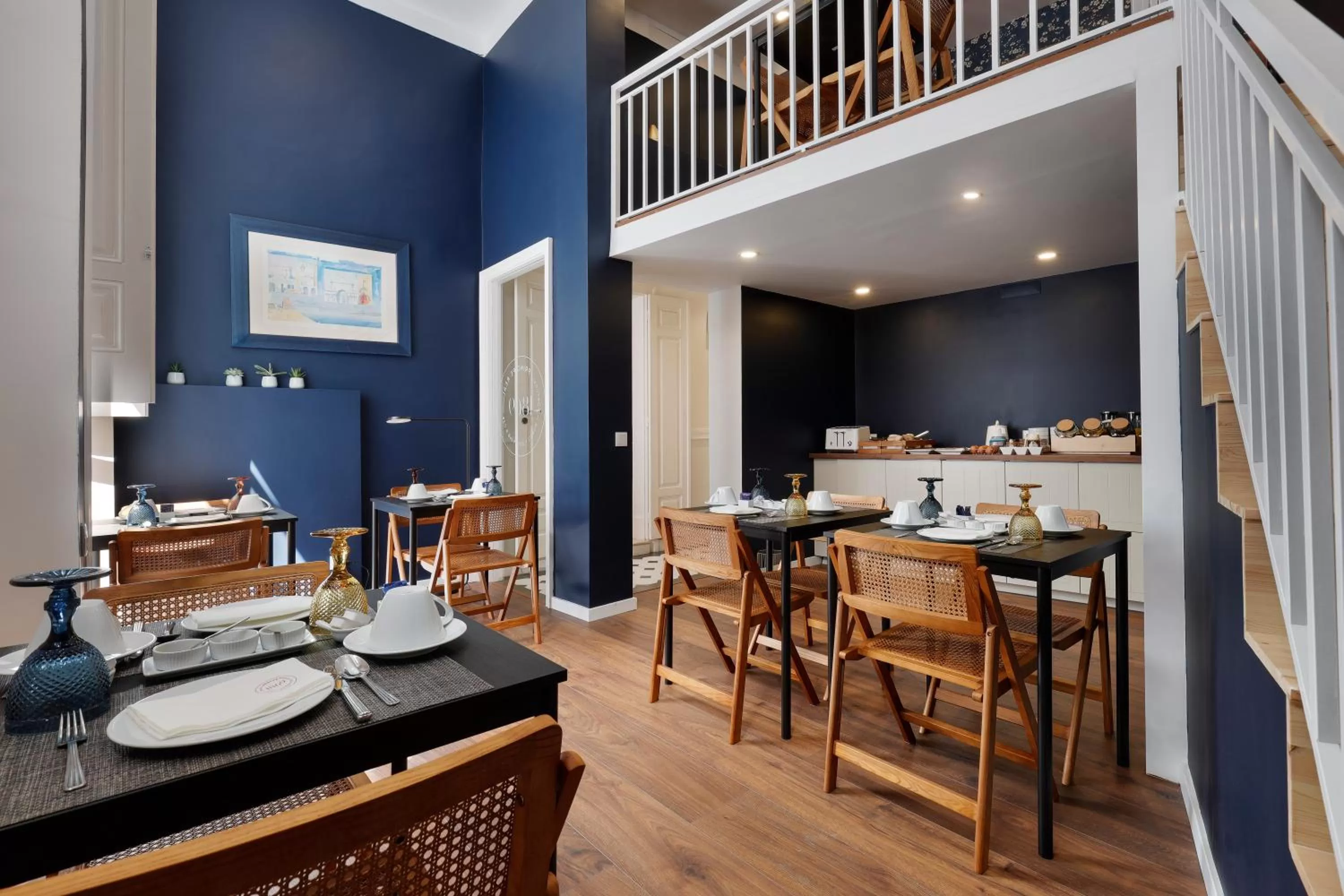 Dining area in 1869 Príncipe Real House