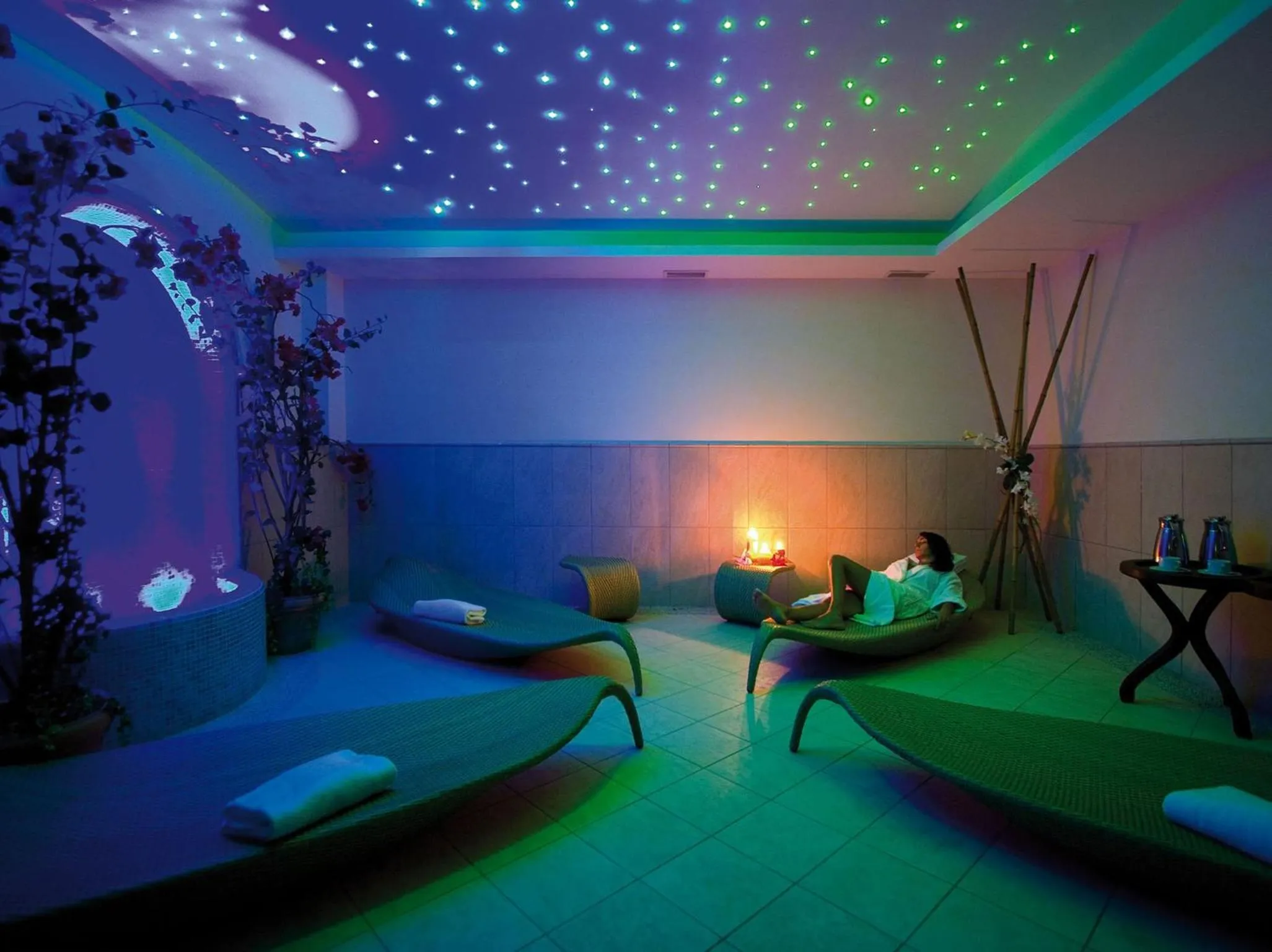 Sauna in Hotel Terme Park Imperial