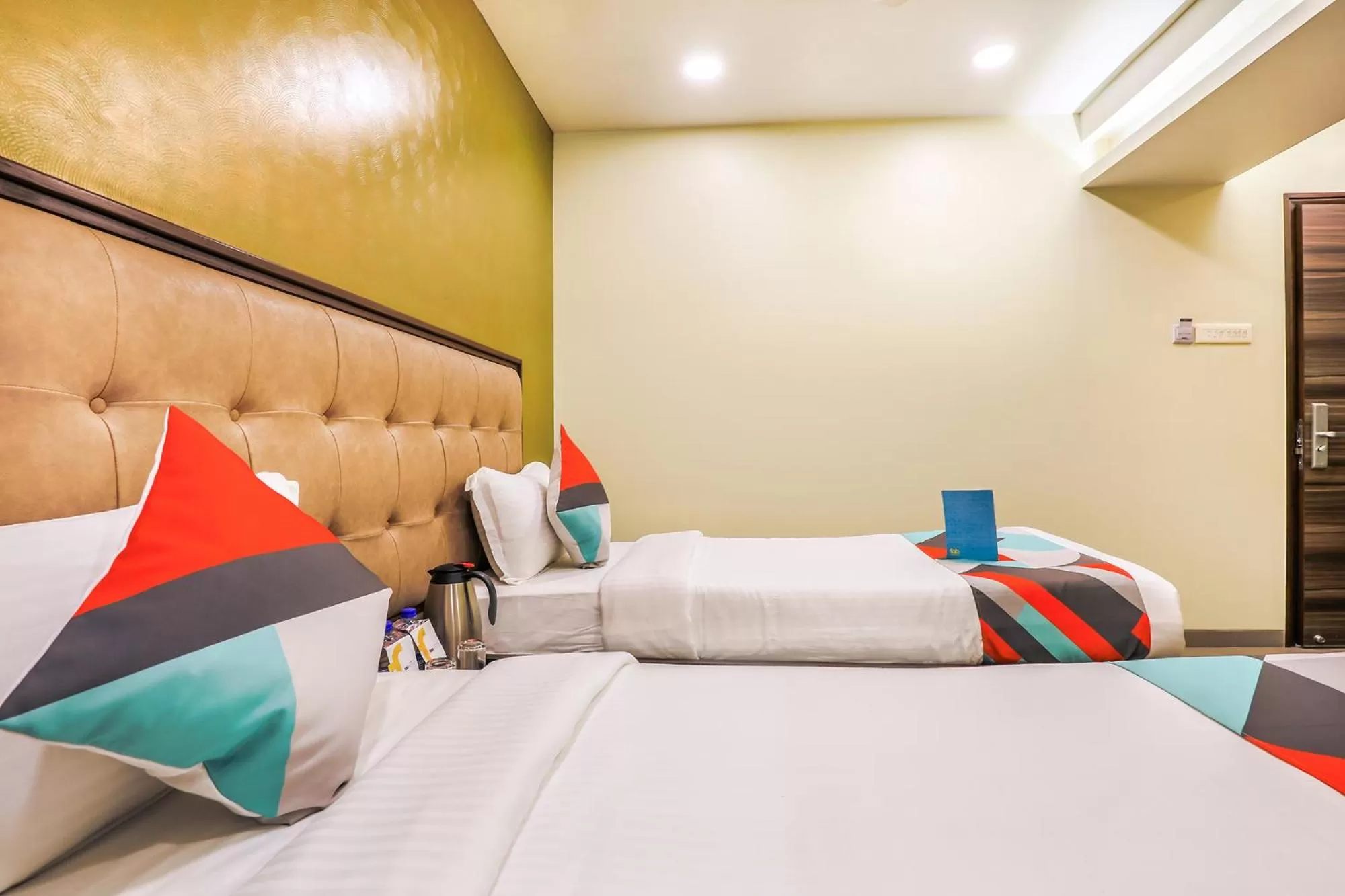 Bedroom, Bed in FabHotel Landmark Residency - Nr MIDC Turbhe