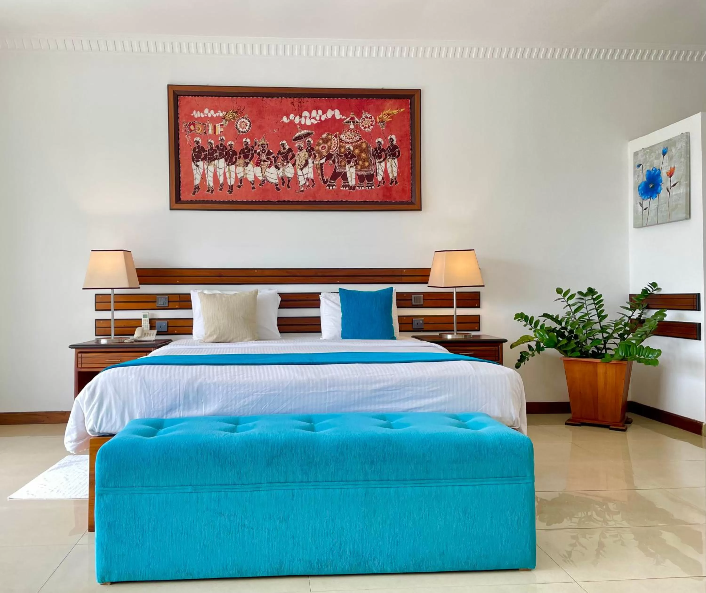 View (from property/room), Bed in Elegant Hotel