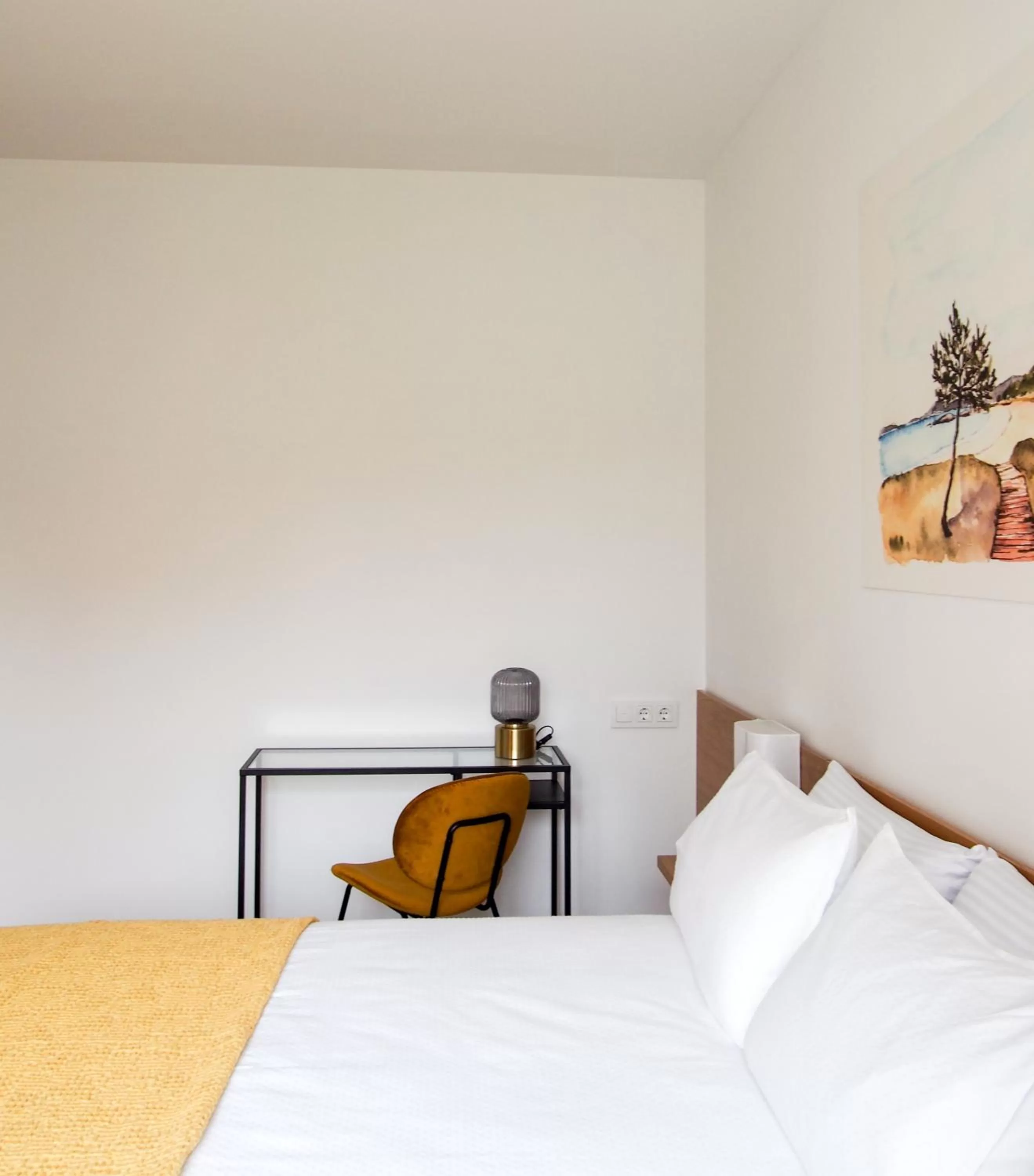 Bed in HOTEL BOUTIQUE VILAVELLA