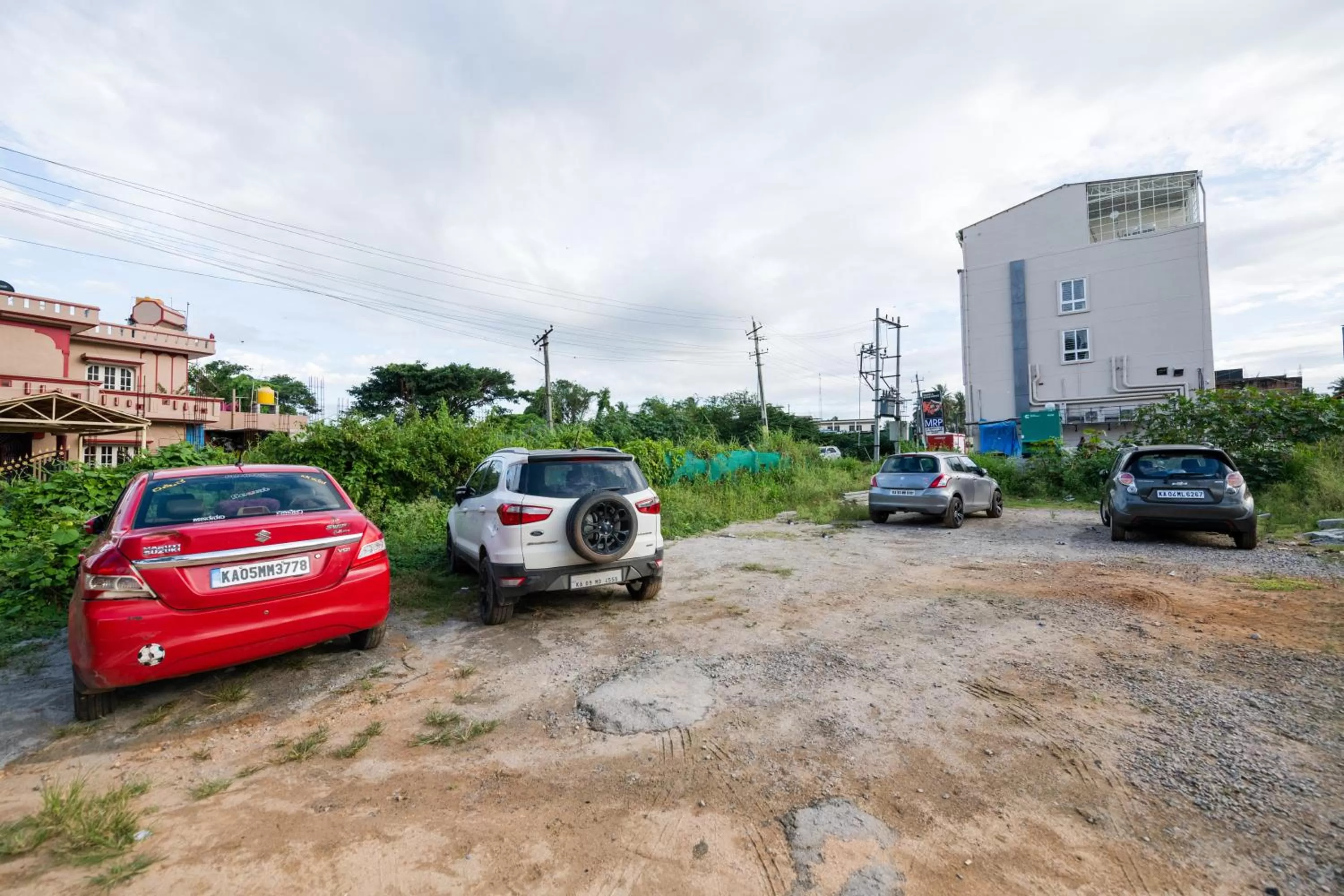 Parking in KK Comforts