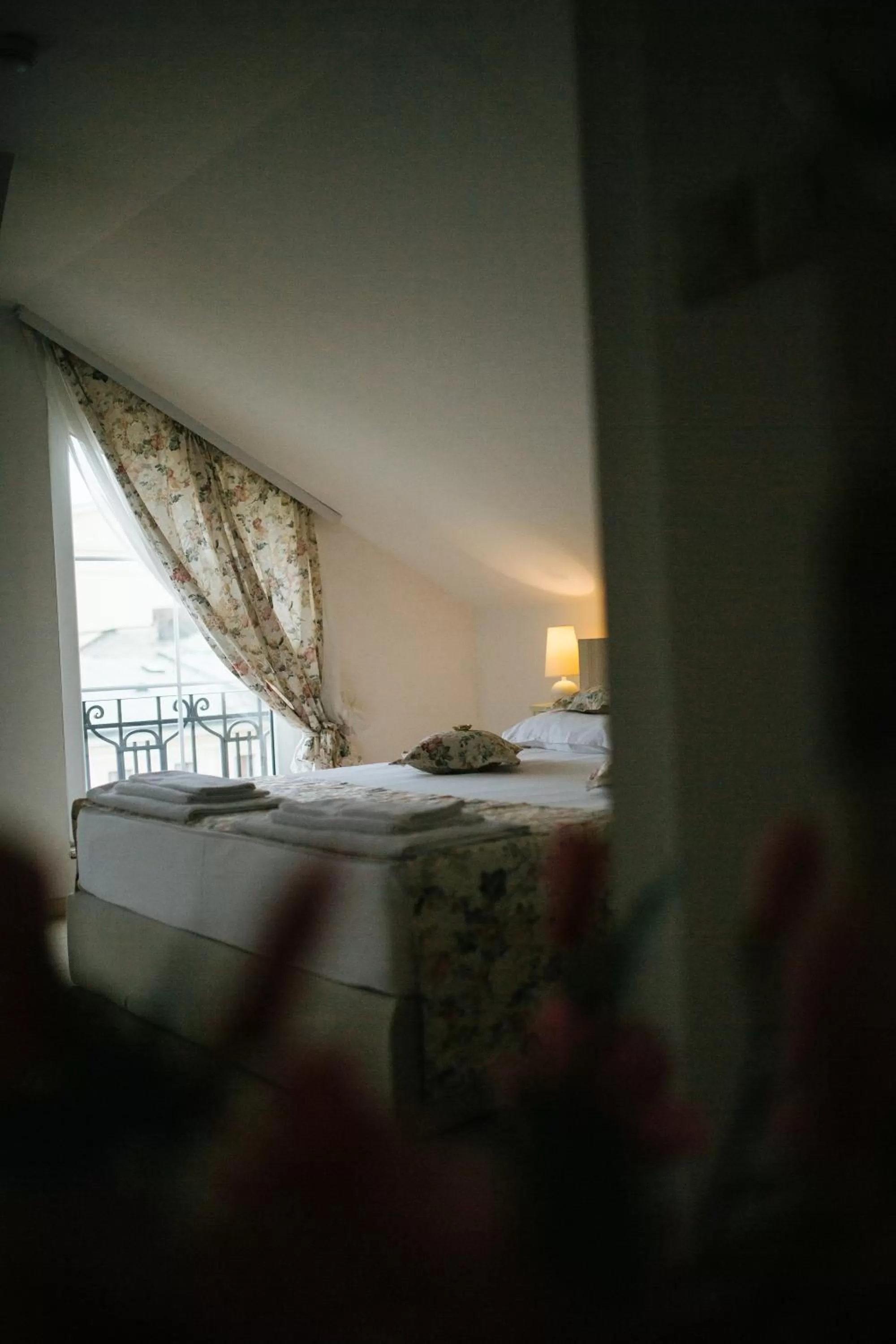 Bed in Garni Hotel Andric