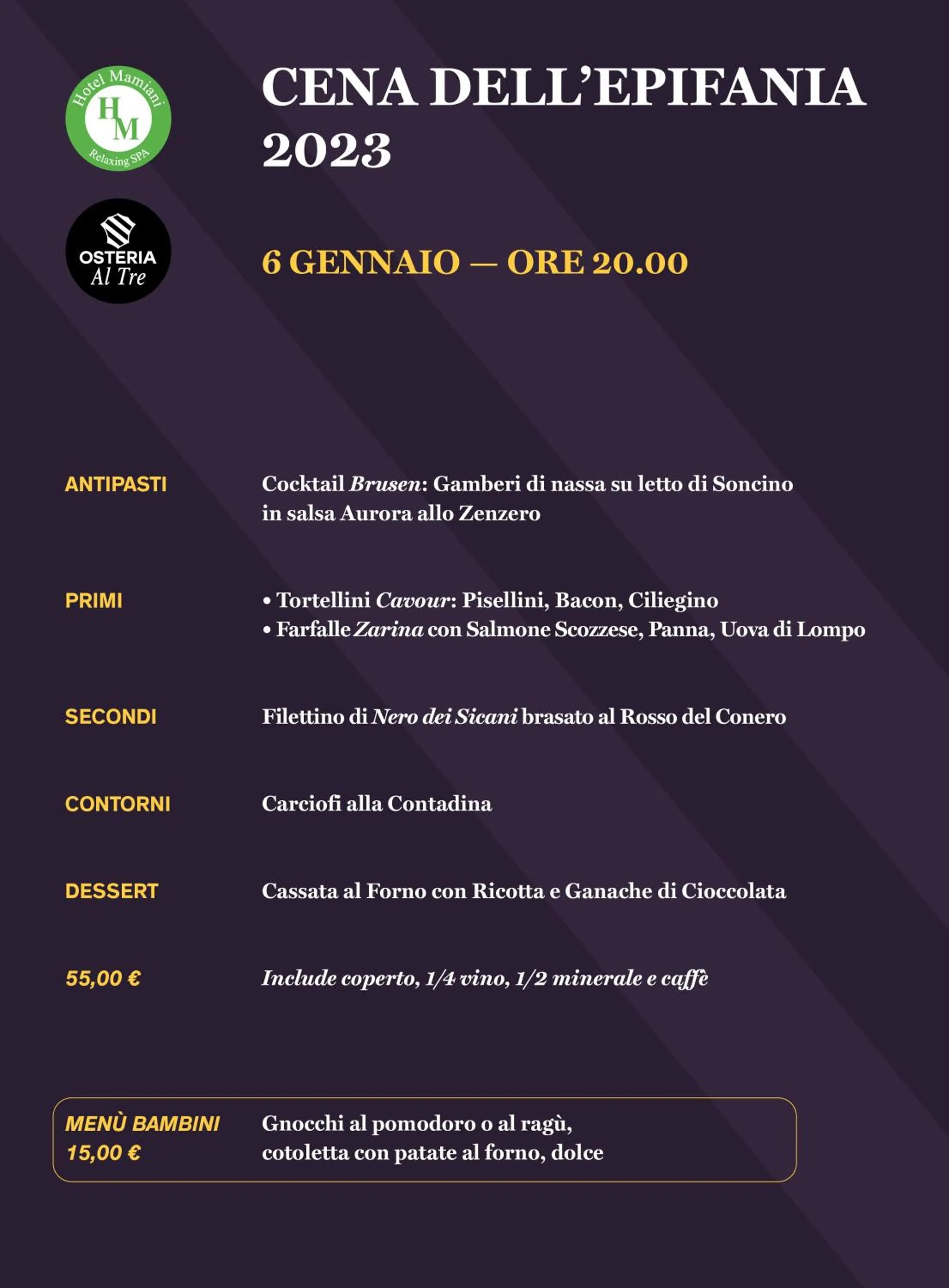 Restaurant/places to eat in Hotel Mamiani & Relaxing Spa Urbino