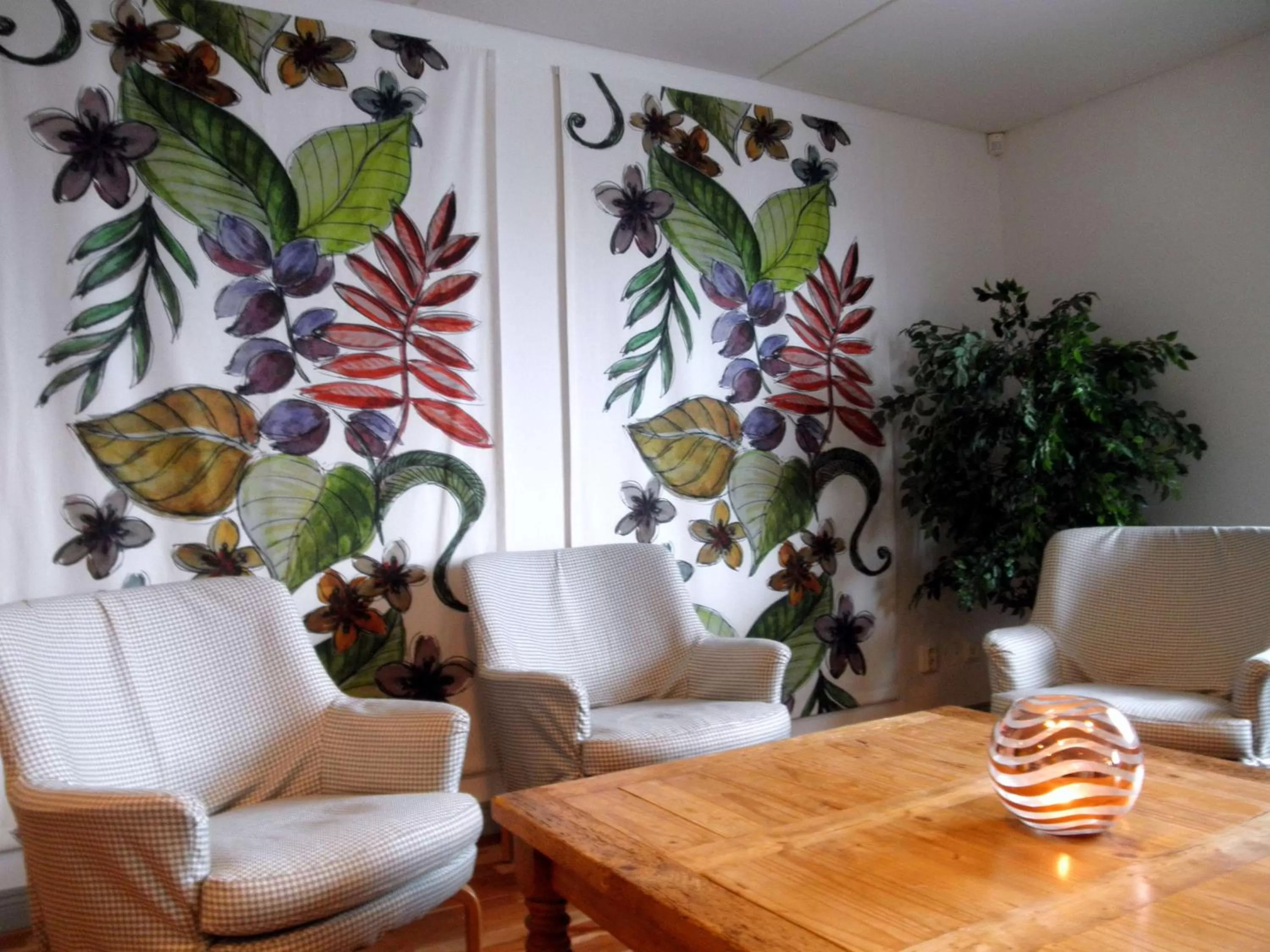 Seating area in Hotell Erikslund