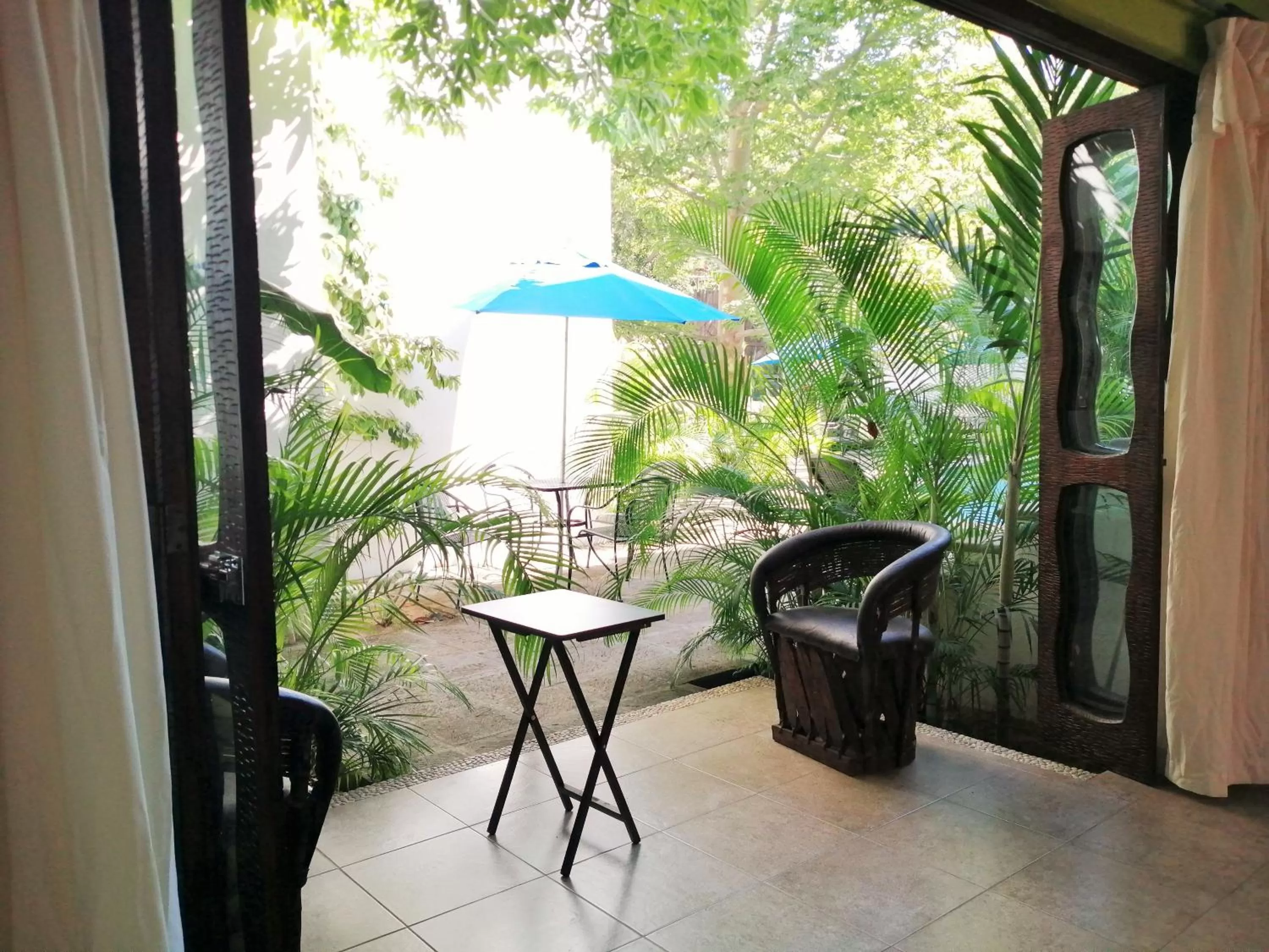 Patio in Ceiba Studios