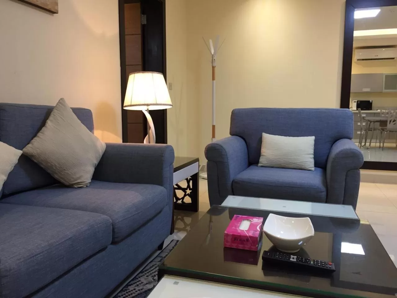 Seating Area in Arjaan Altakhassusi Hotel Suites