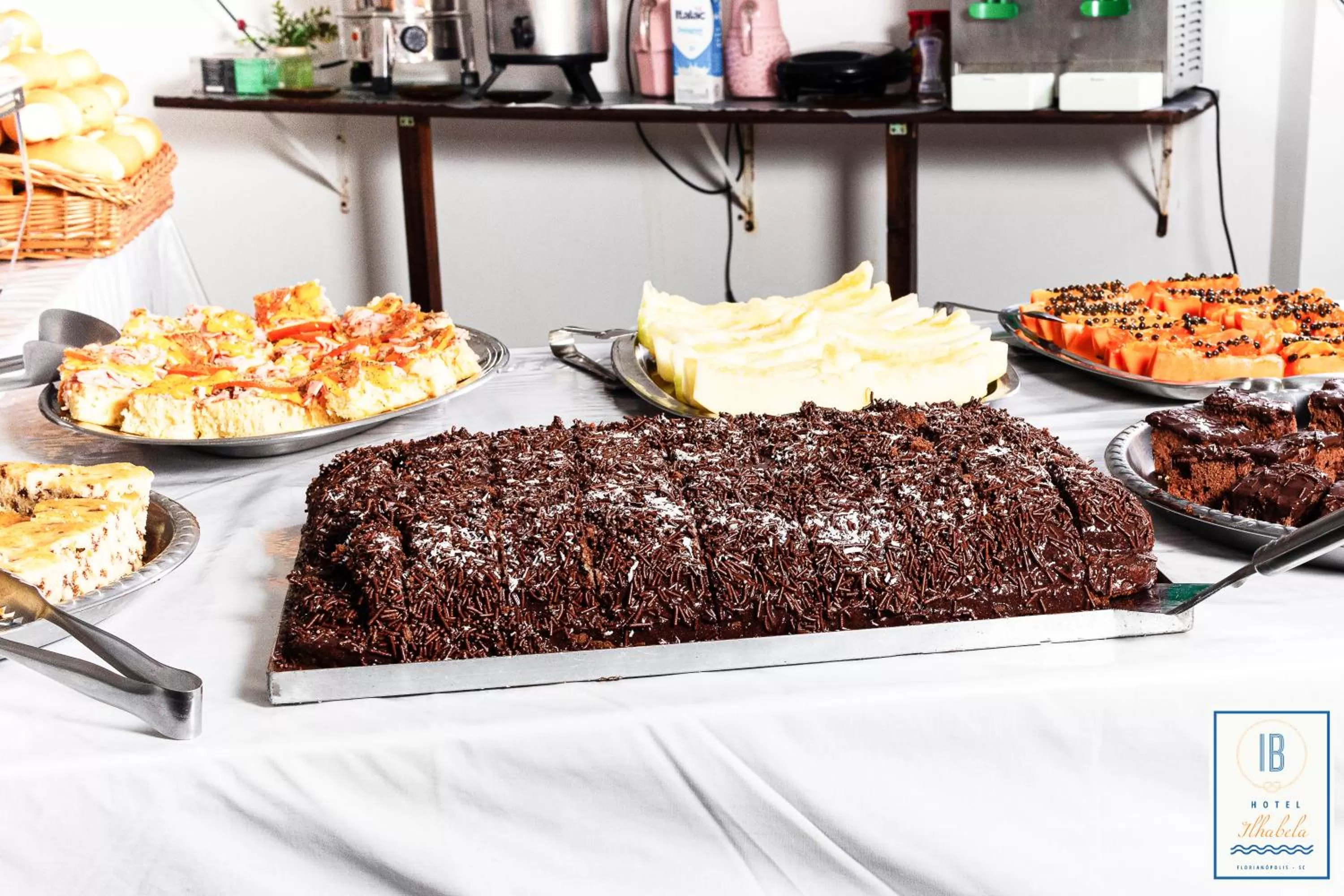 Breakfast in Hotel Residencial Ilhabela