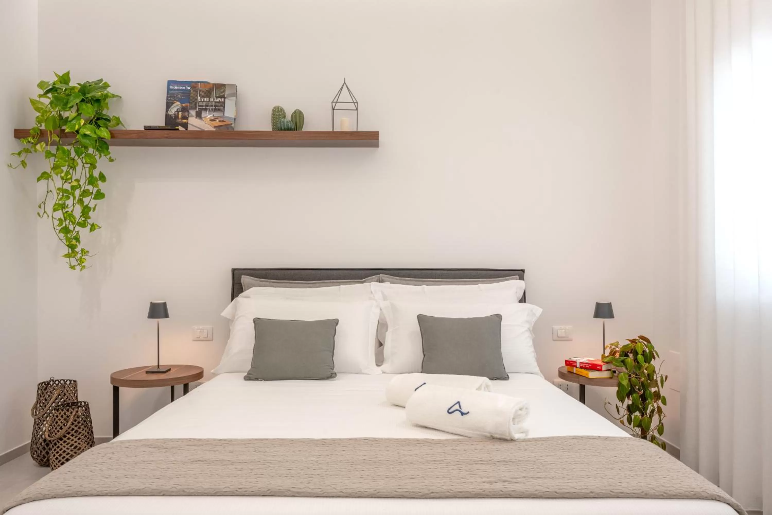 Bed in Daline Holiday Rooms