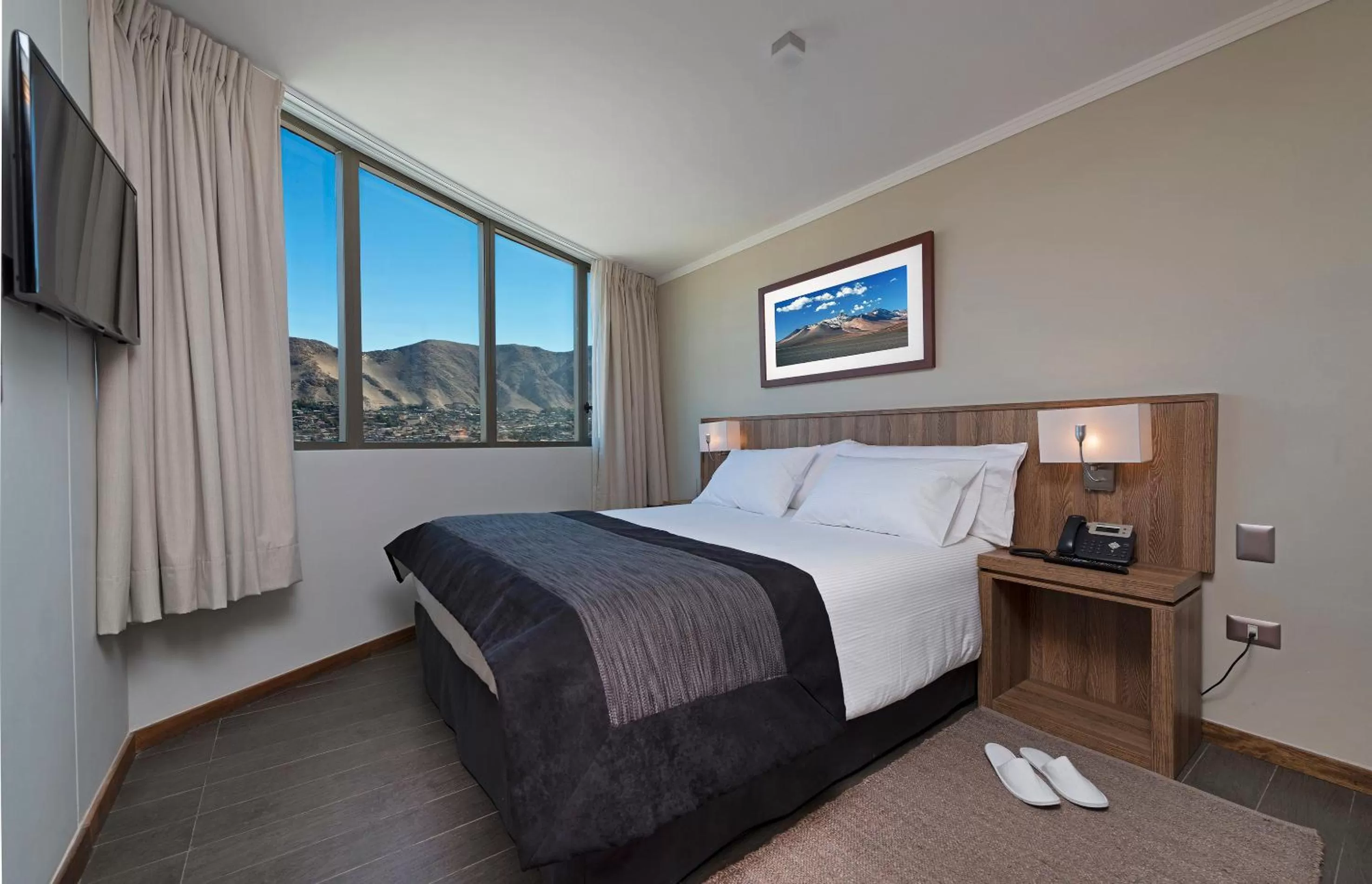 Bedroom, Bed in Hotel Atacama Suites