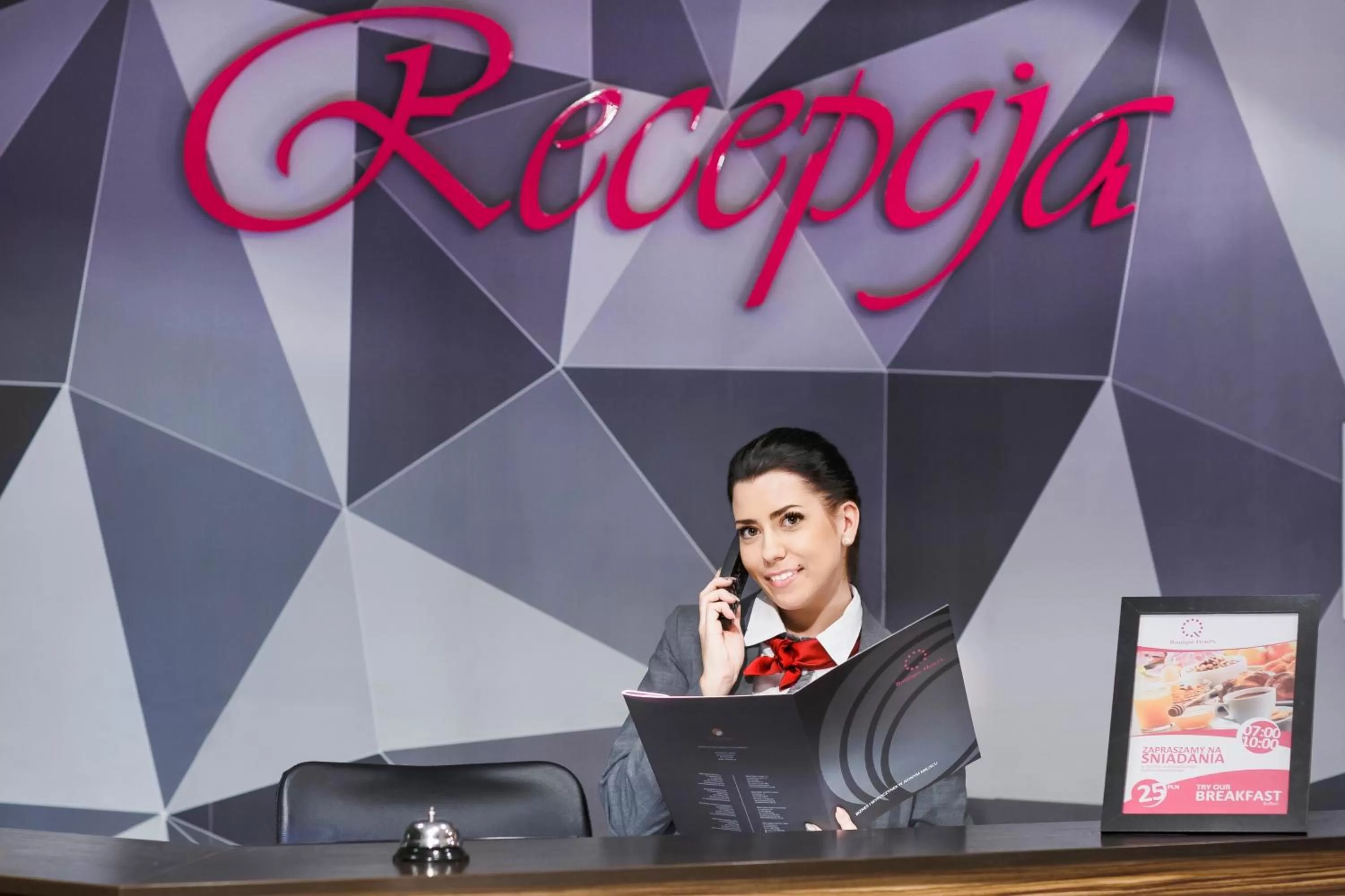 Lobby or reception in Boutique Hotel's Bytom