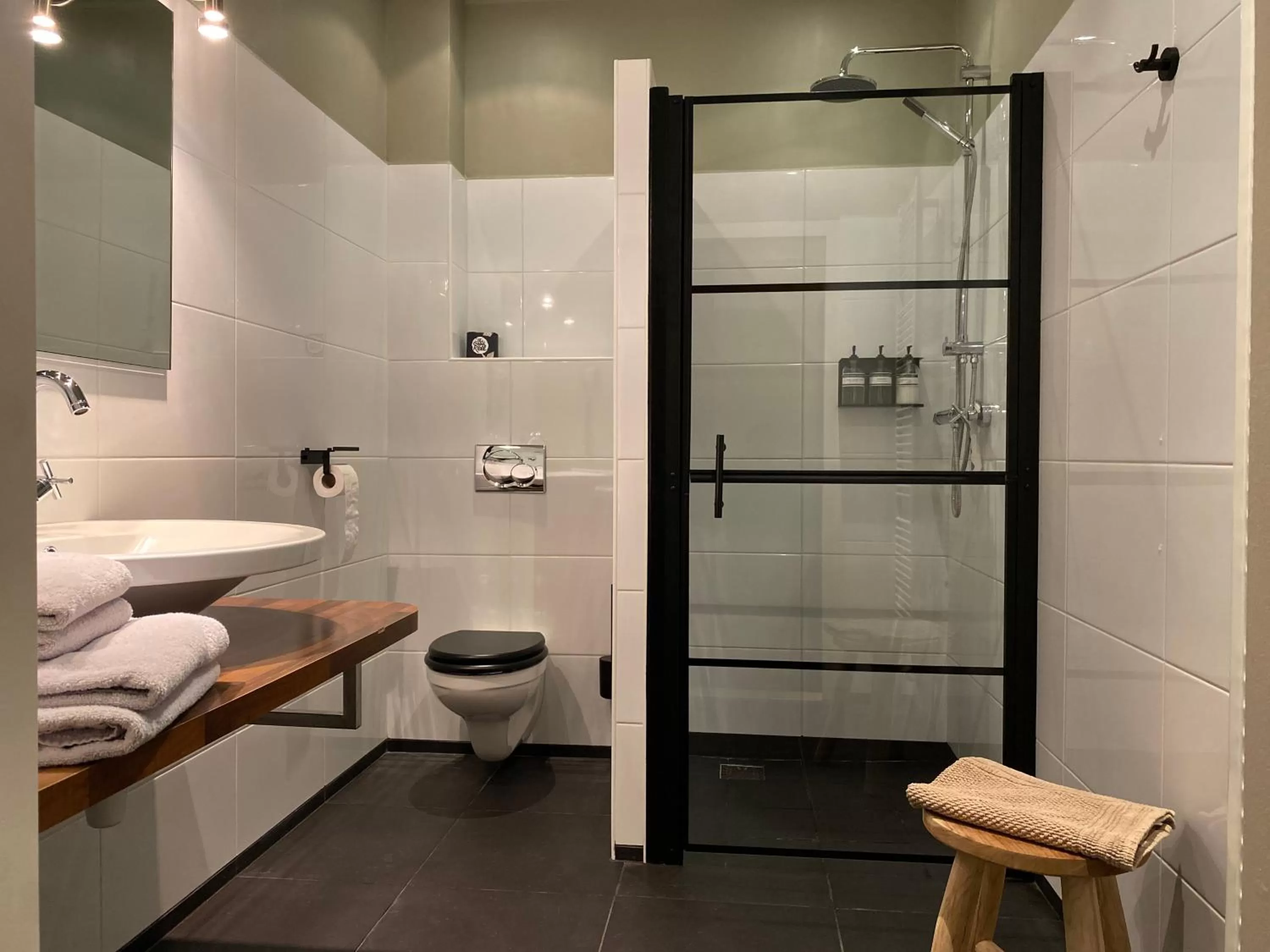 Shower in B&B Hoeve de Haar