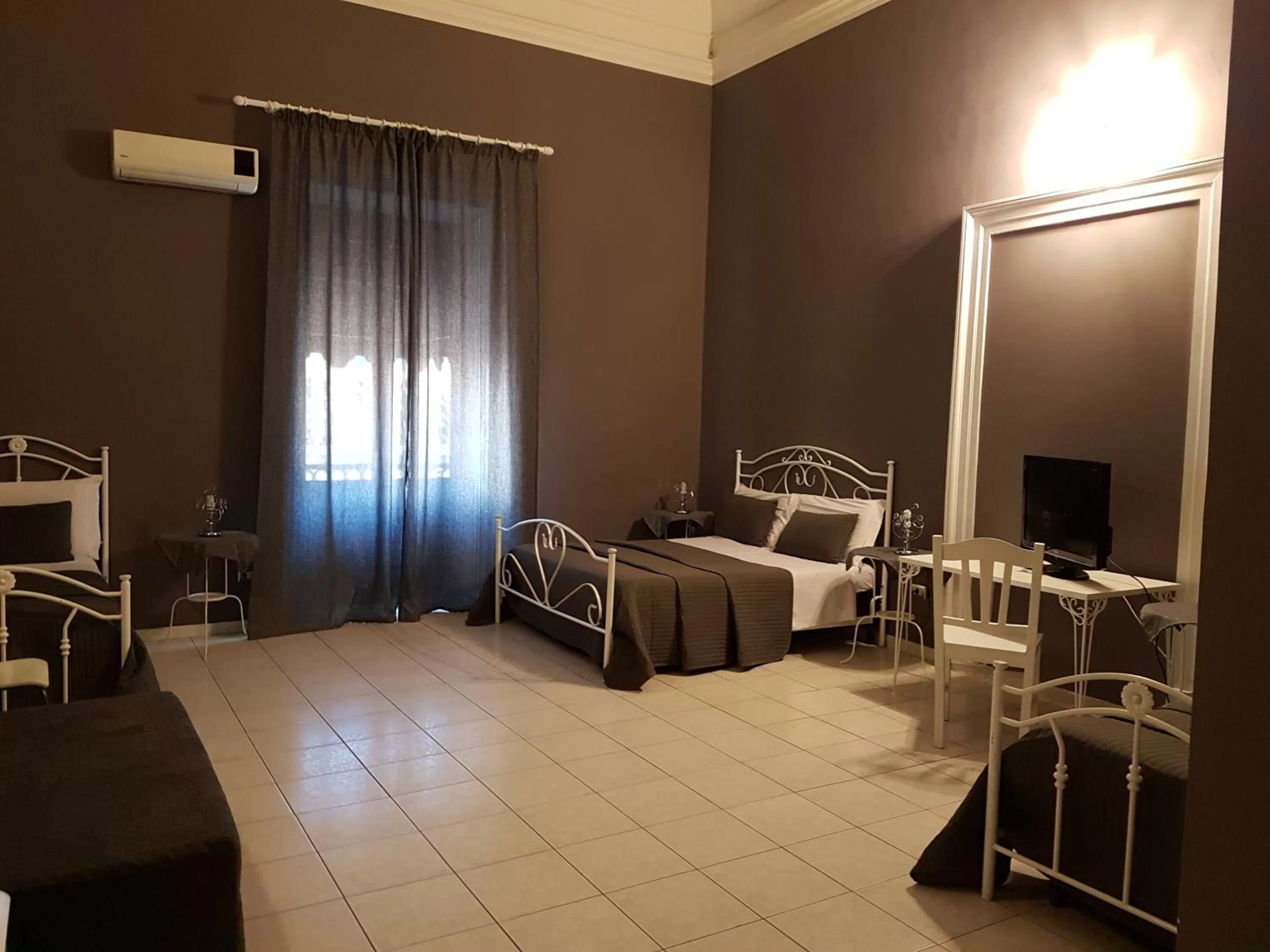 Bed in Hotel Biscari