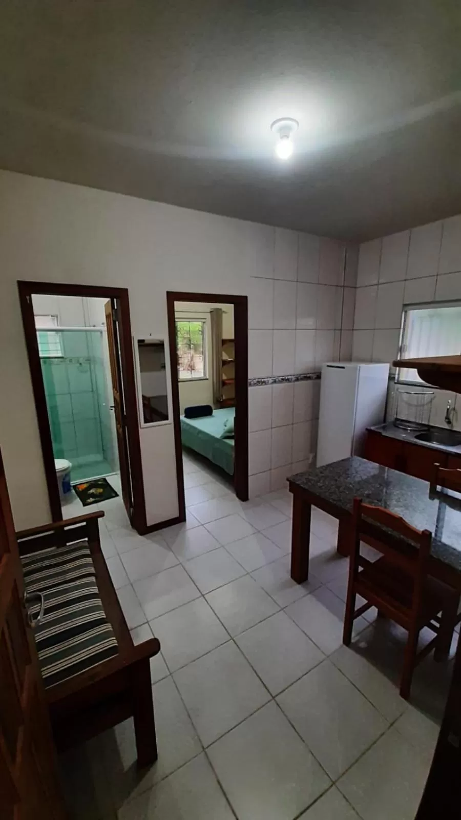 One-Bedroom Apartment in Pousada Pegadas na Areia