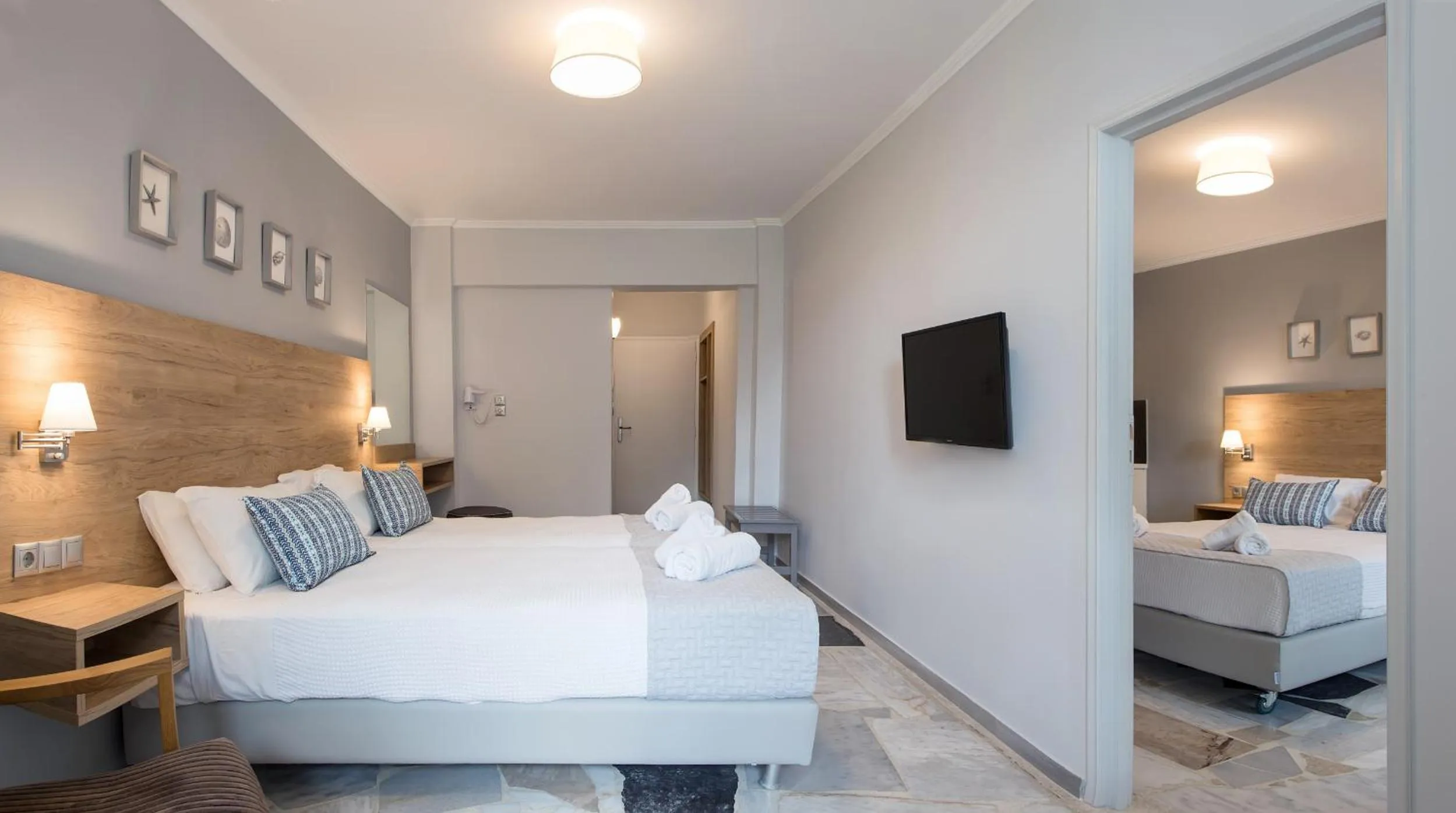 Photo of the whole room, Bed in Georgioupolis Beach Hotel