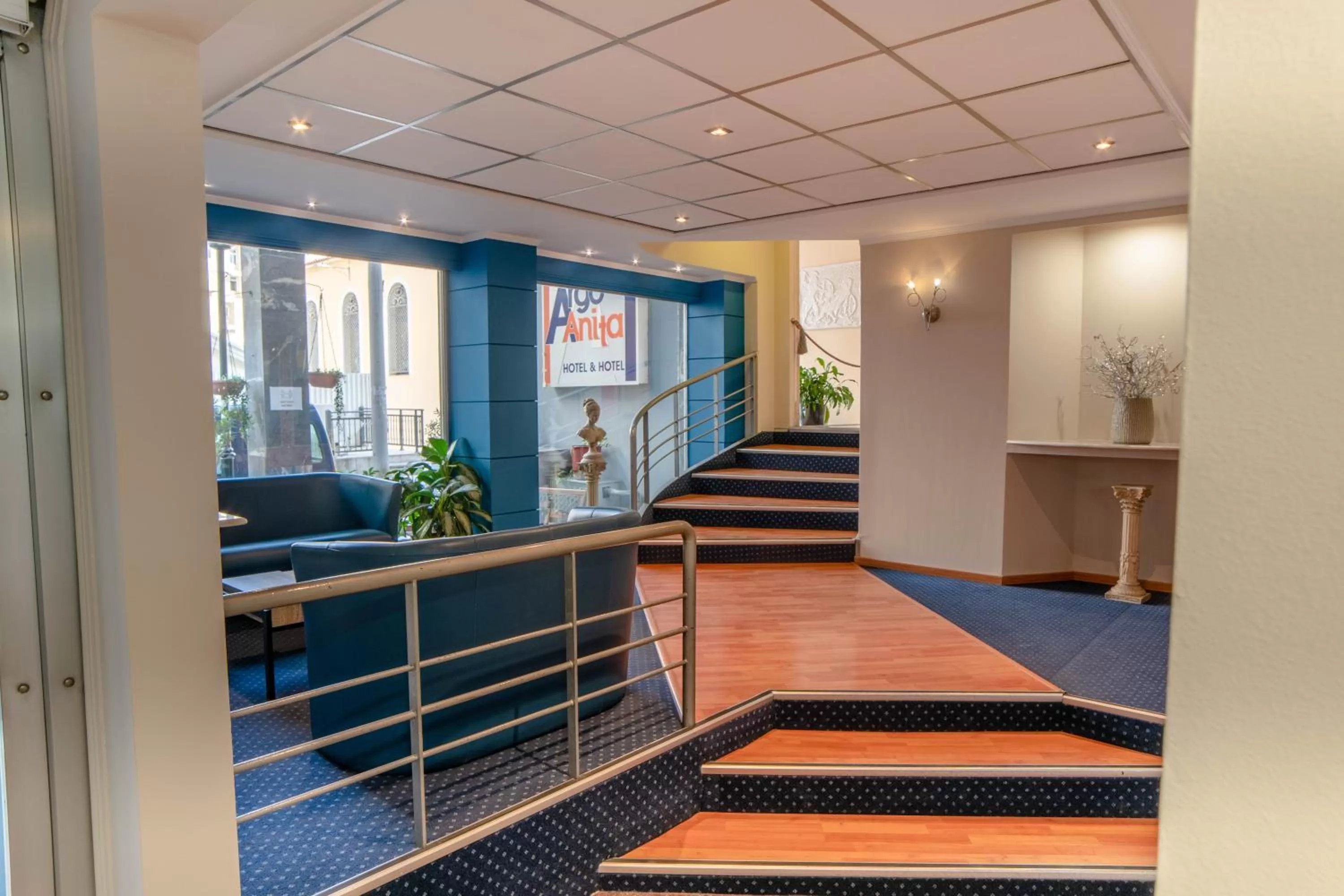 Lobby or reception in Argo Hotel Piraeus