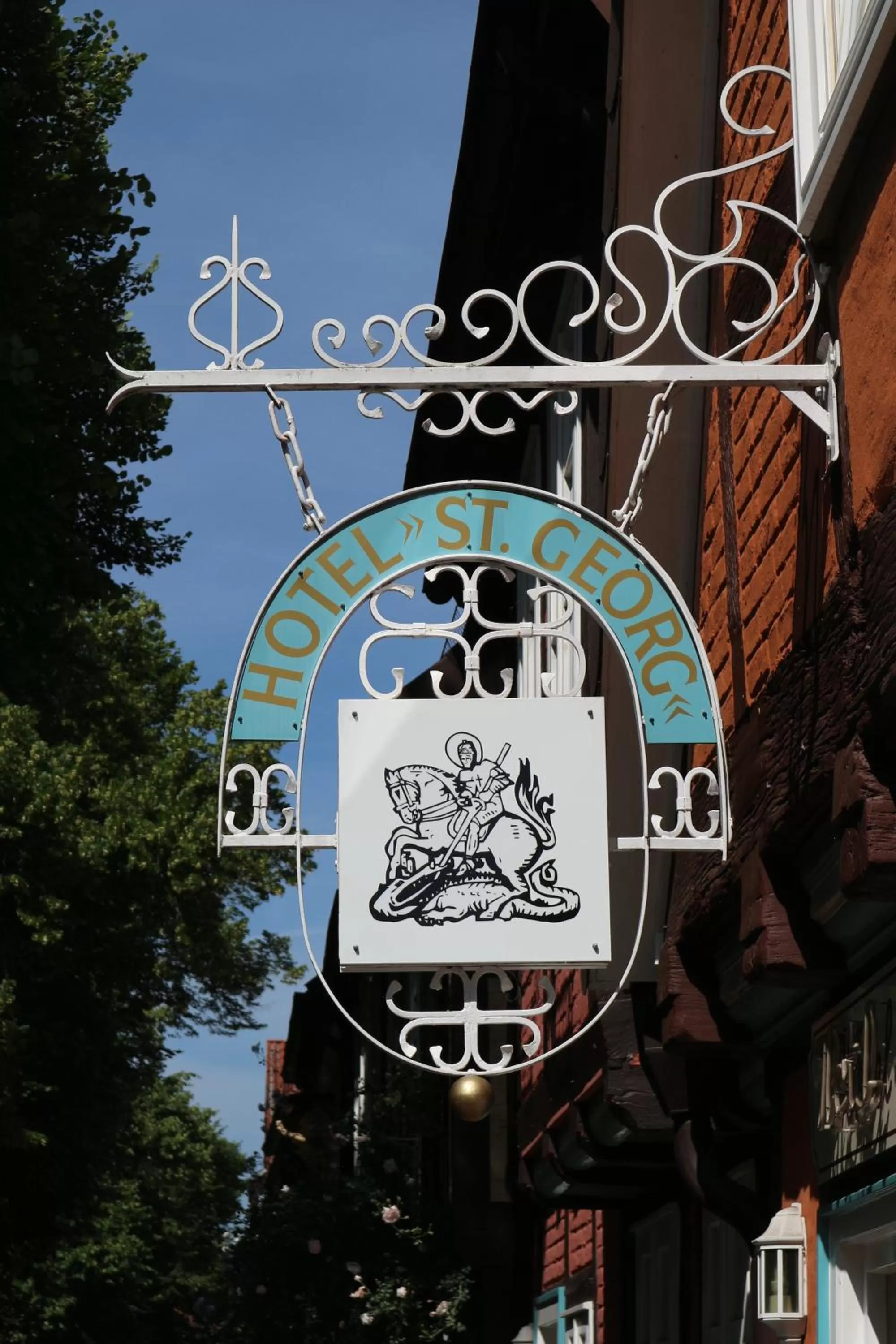 Logo/Certificate/Sign in Hotel St. Georg Garni