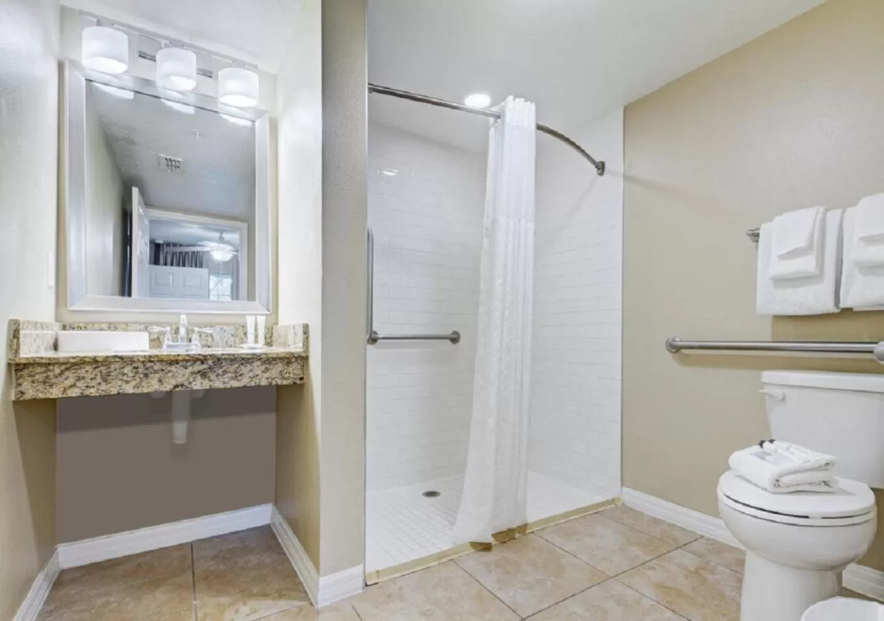 Bathroom in Summer Bay Orlando by Exploria Resorts