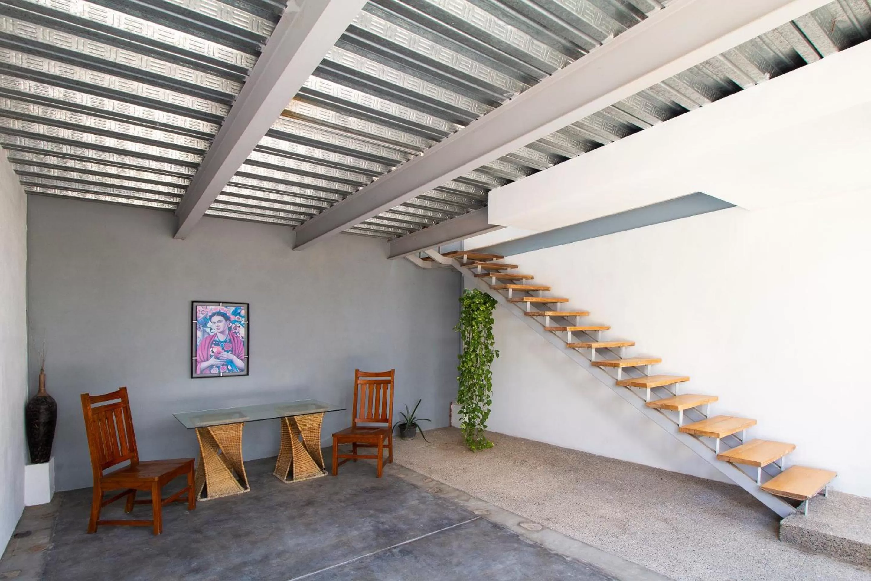 Patio in Hotel Samanu