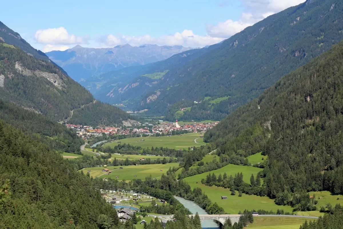 Bird's-eye View in Pension Fuchs
