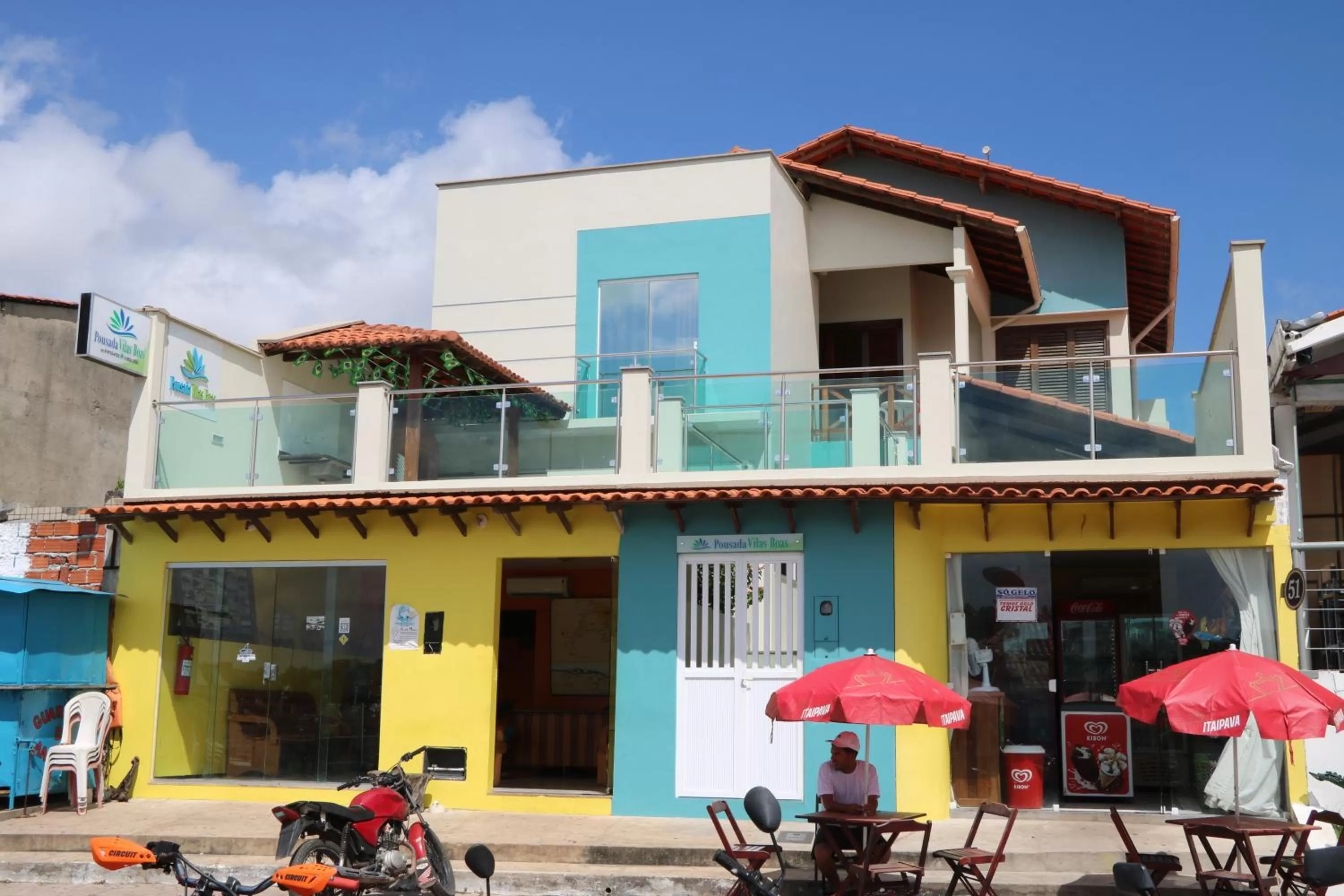 Facade/entrance, Property Building in Pousada Vilas Boas