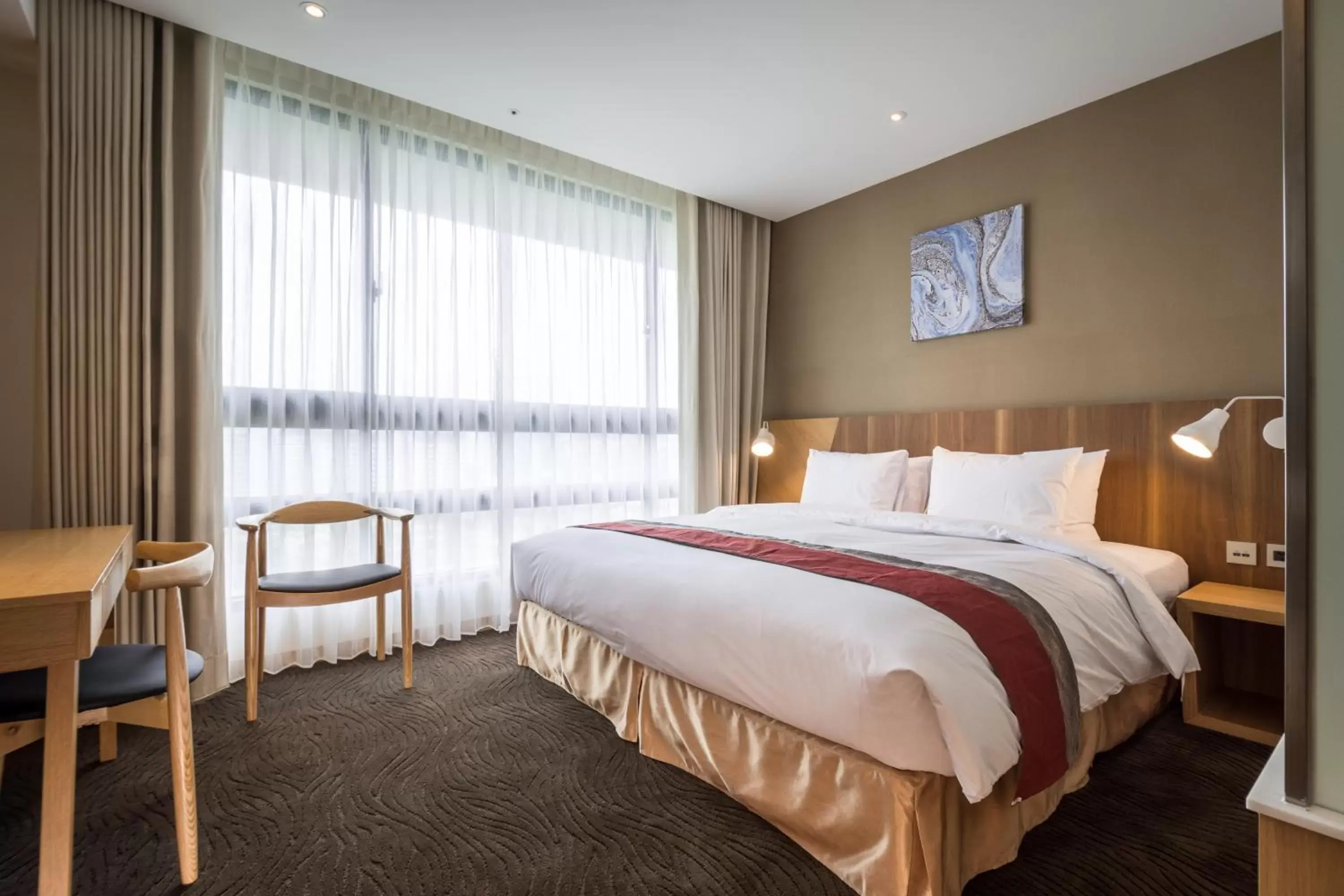 Superior Queen Room in Green World NanGang Superior Queen Room in Green World NanGang