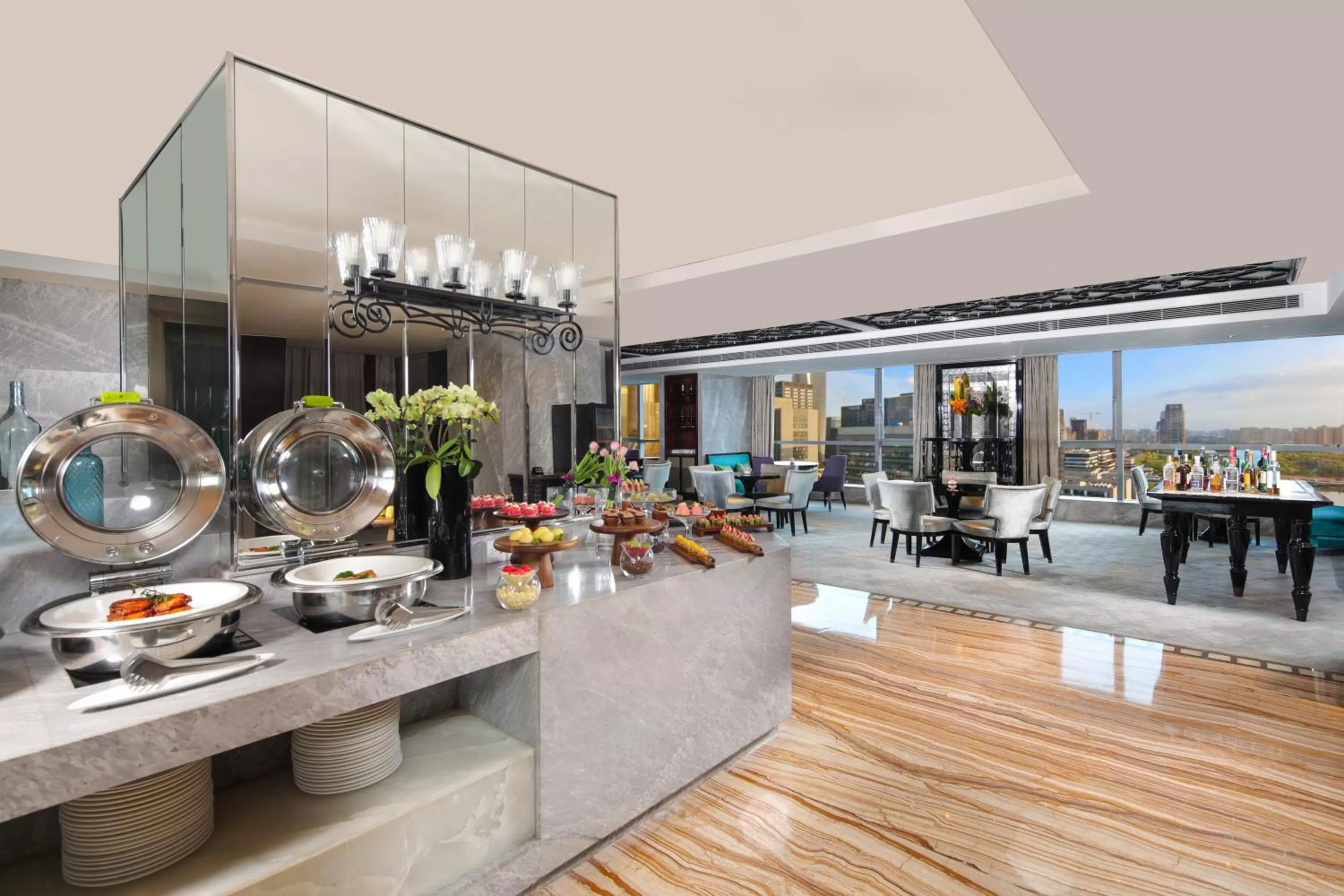 Restaurant/places to eat in Pan Pacific Serviced Suites Ningbo