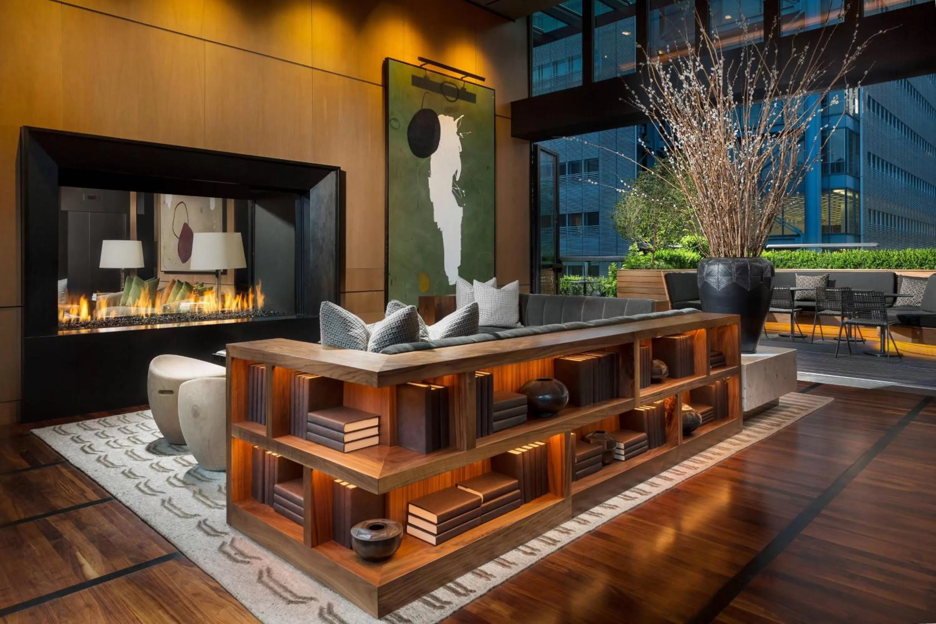 Lounge or bar in AC Hotel by Marriott New York Times Square