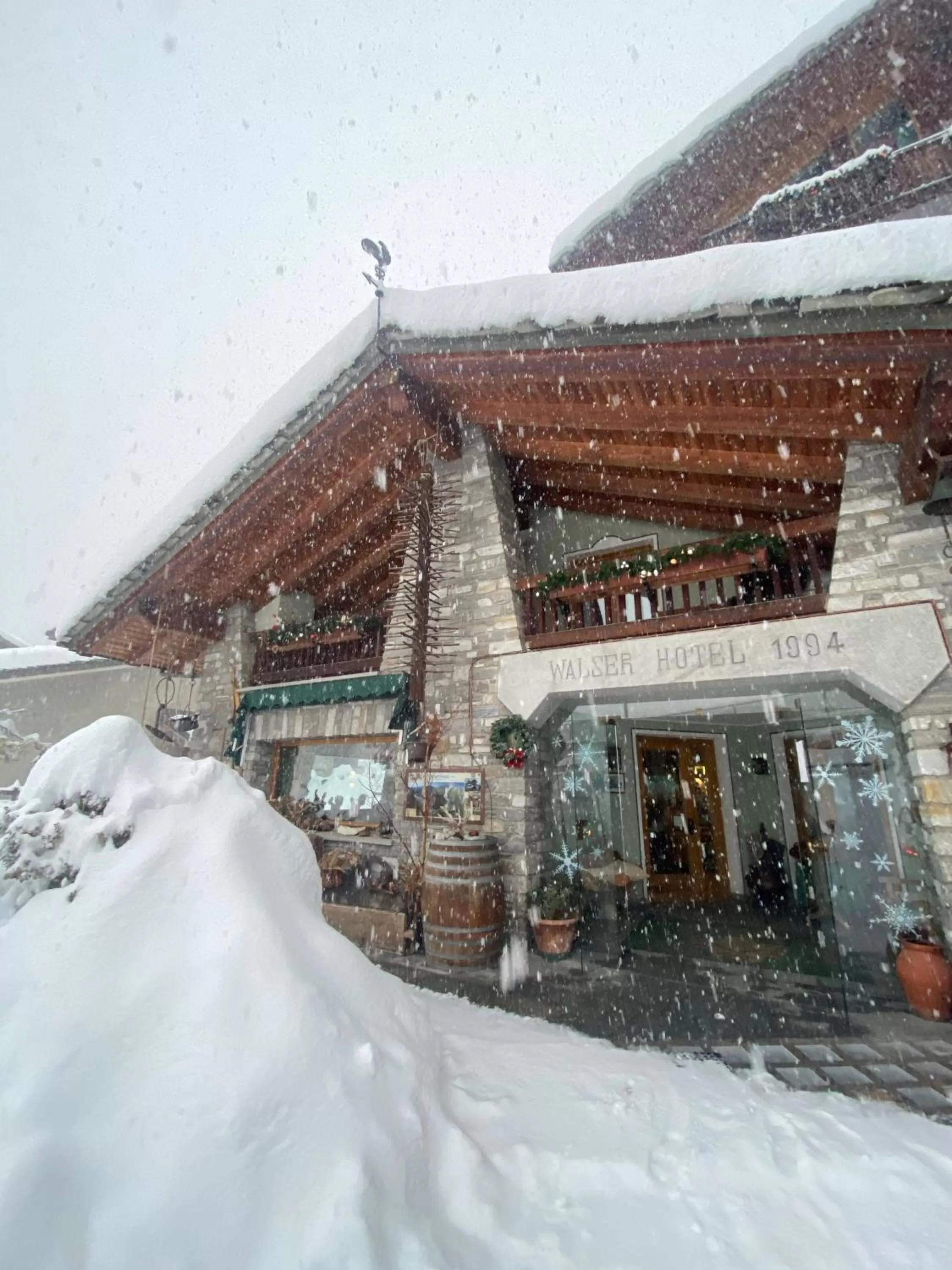 Property building in Hotel Walser Courmayeur