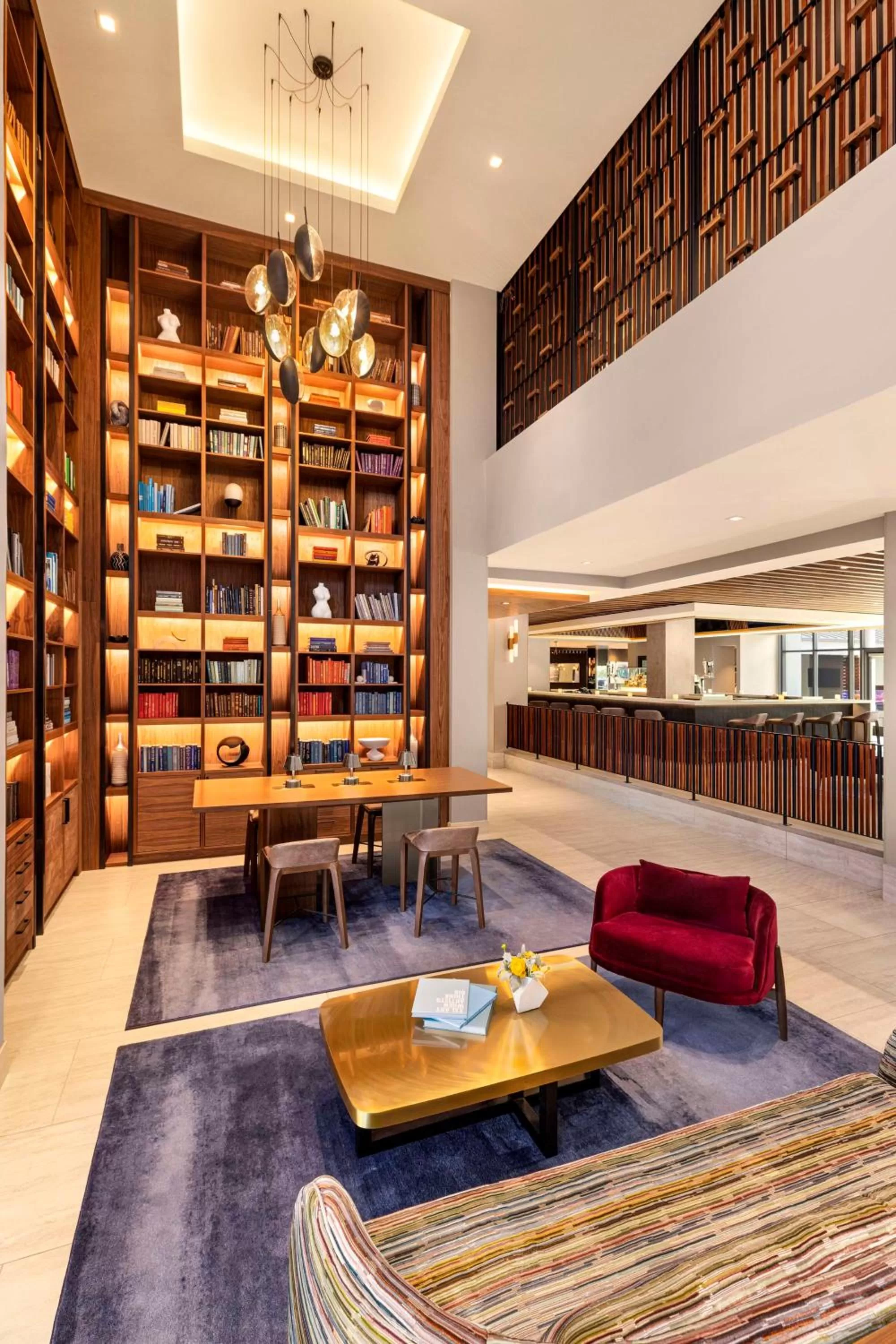 Lobby or reception in Hyatt Centric Santa Clara Silicon Valley